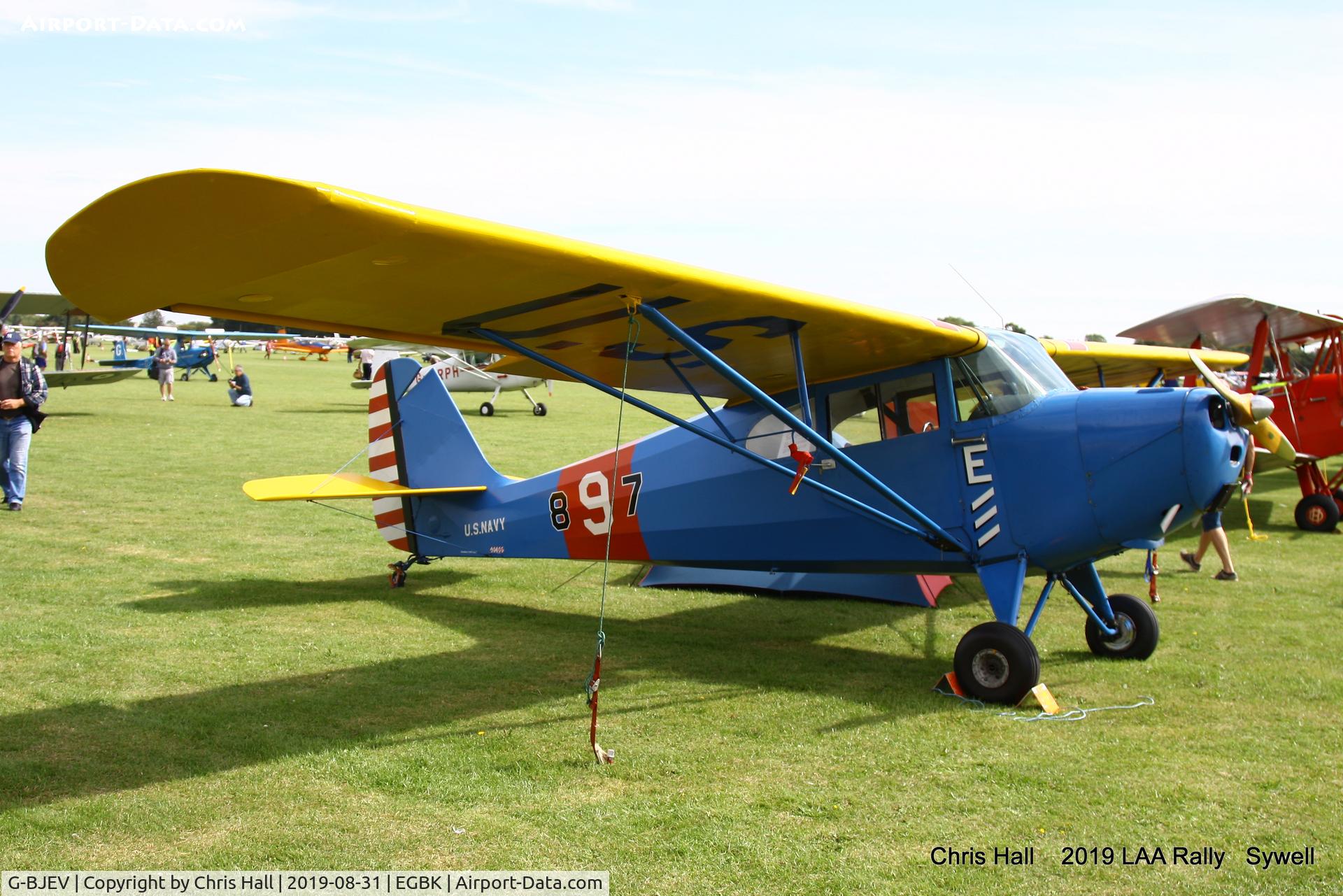G-BJEV, 1946 Aeronca 11AC Chief C/N 11AC-270, 2019 LAA Rally, Sywell