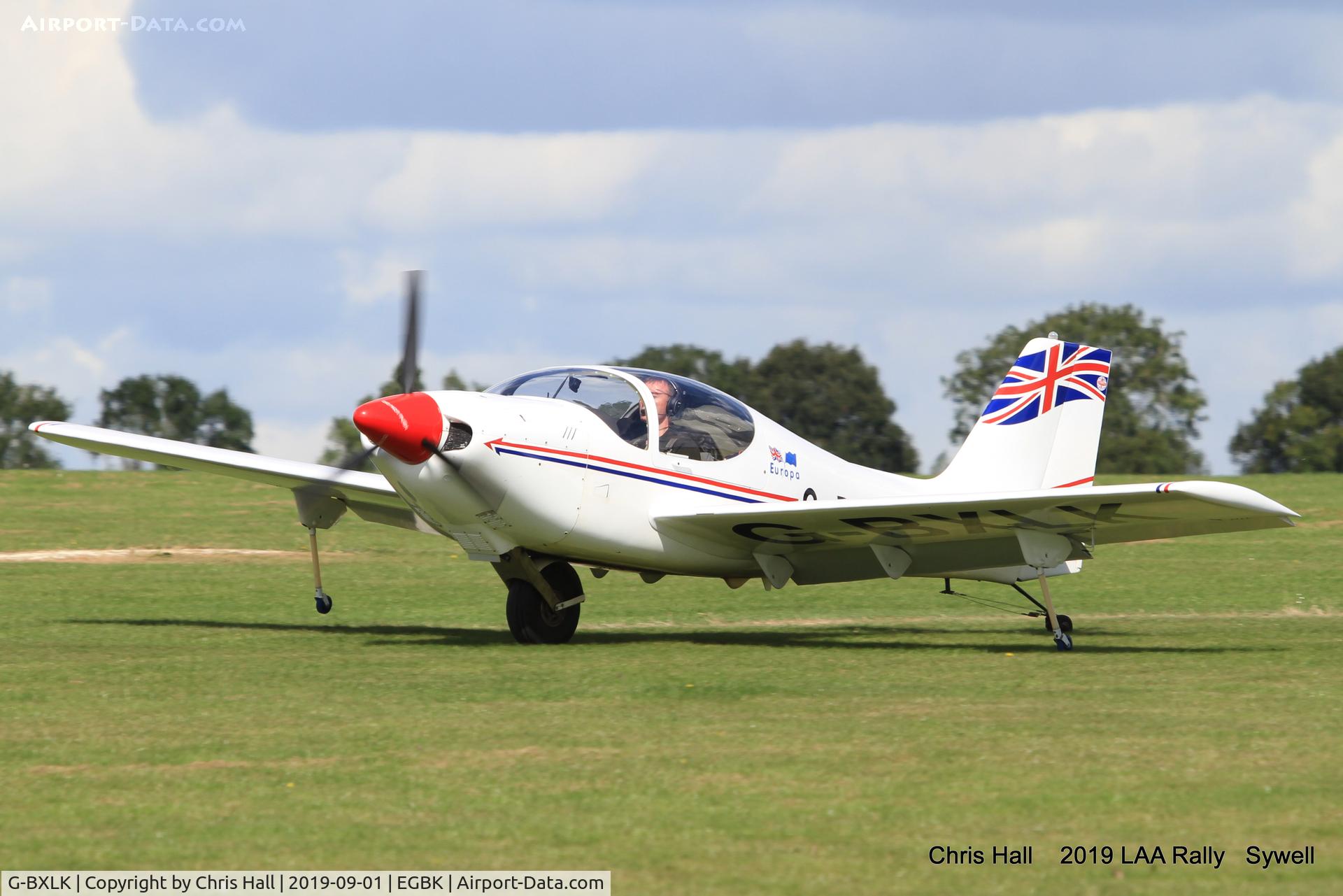 G-BXLK, 1998 Europa Monowheel C/N PFA 247-12613, 2019 LAA Rally, Sywell