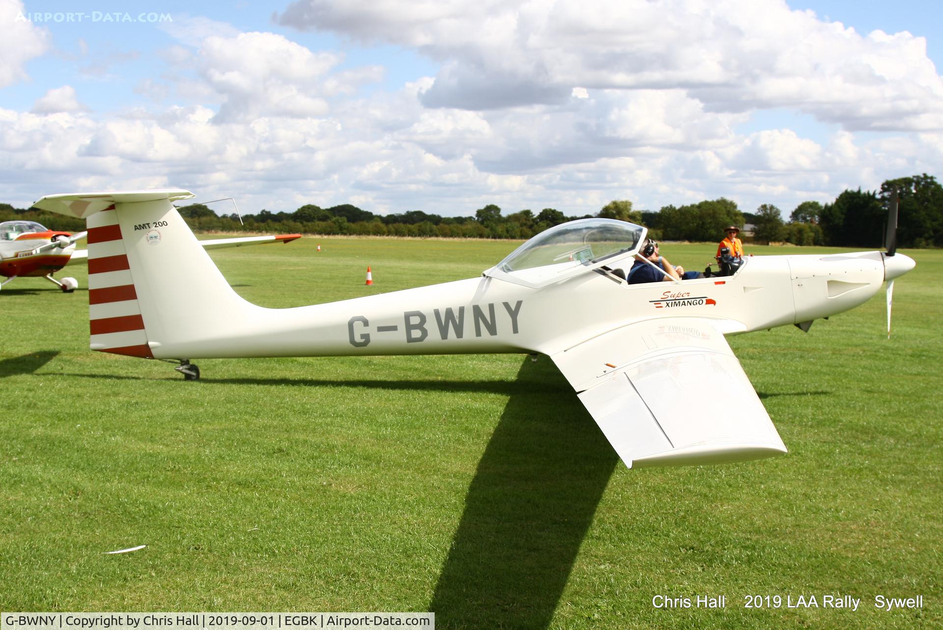 G-BWNY, 1996 Aeromot AMT-200 Super Ximango C/N 200.055, 2019 LAA Rally, Sywell
