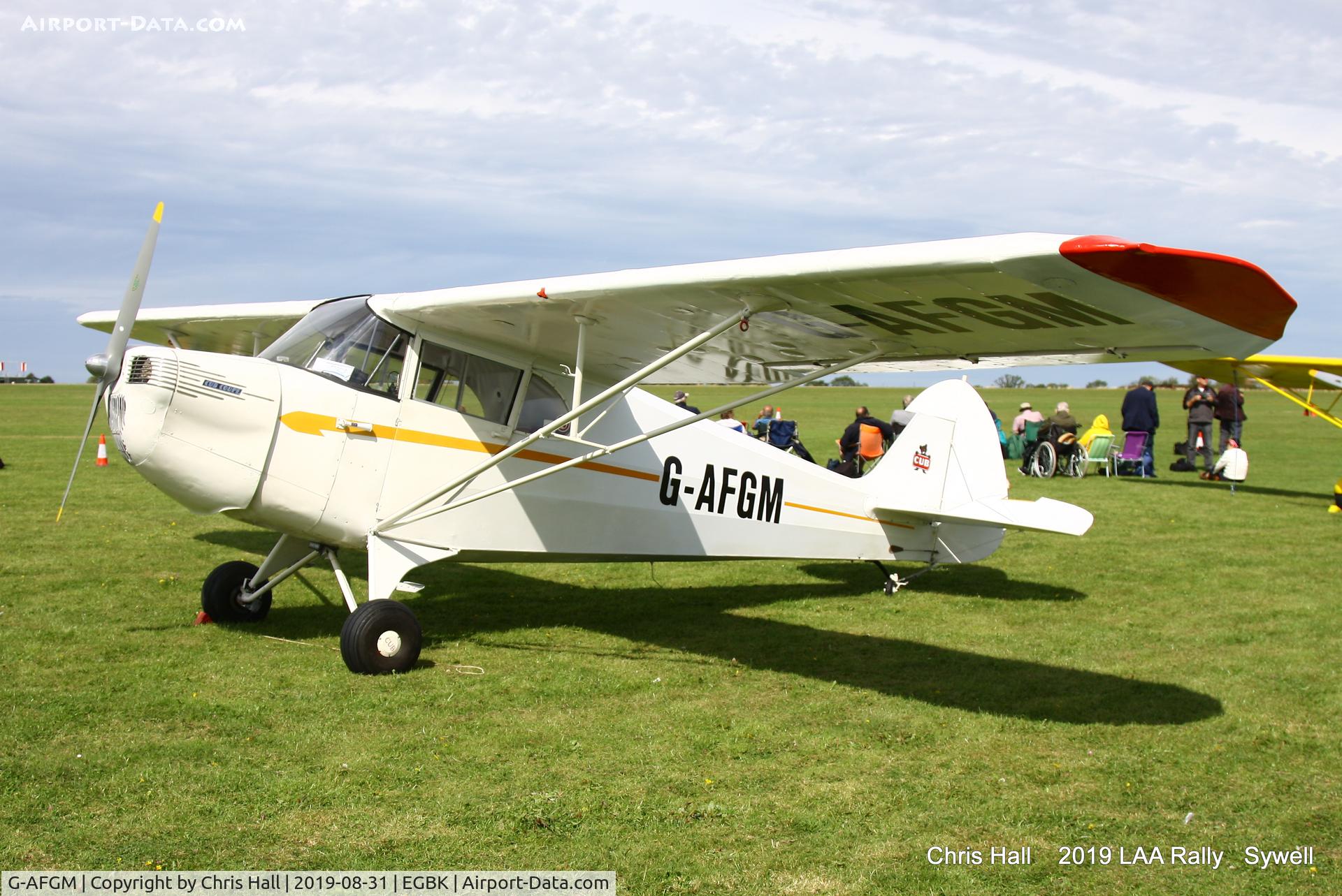 G-AFGM, 1940 Piper J-4A Cub Coupe C/N 4-943, 2019 LAA Rally, Sywell