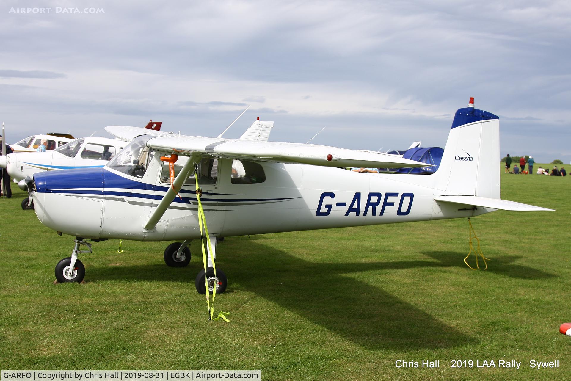 G-ARFO, 1961 Cessna 150A C/N 15059174, 2019 LAA Rally, Sywell
