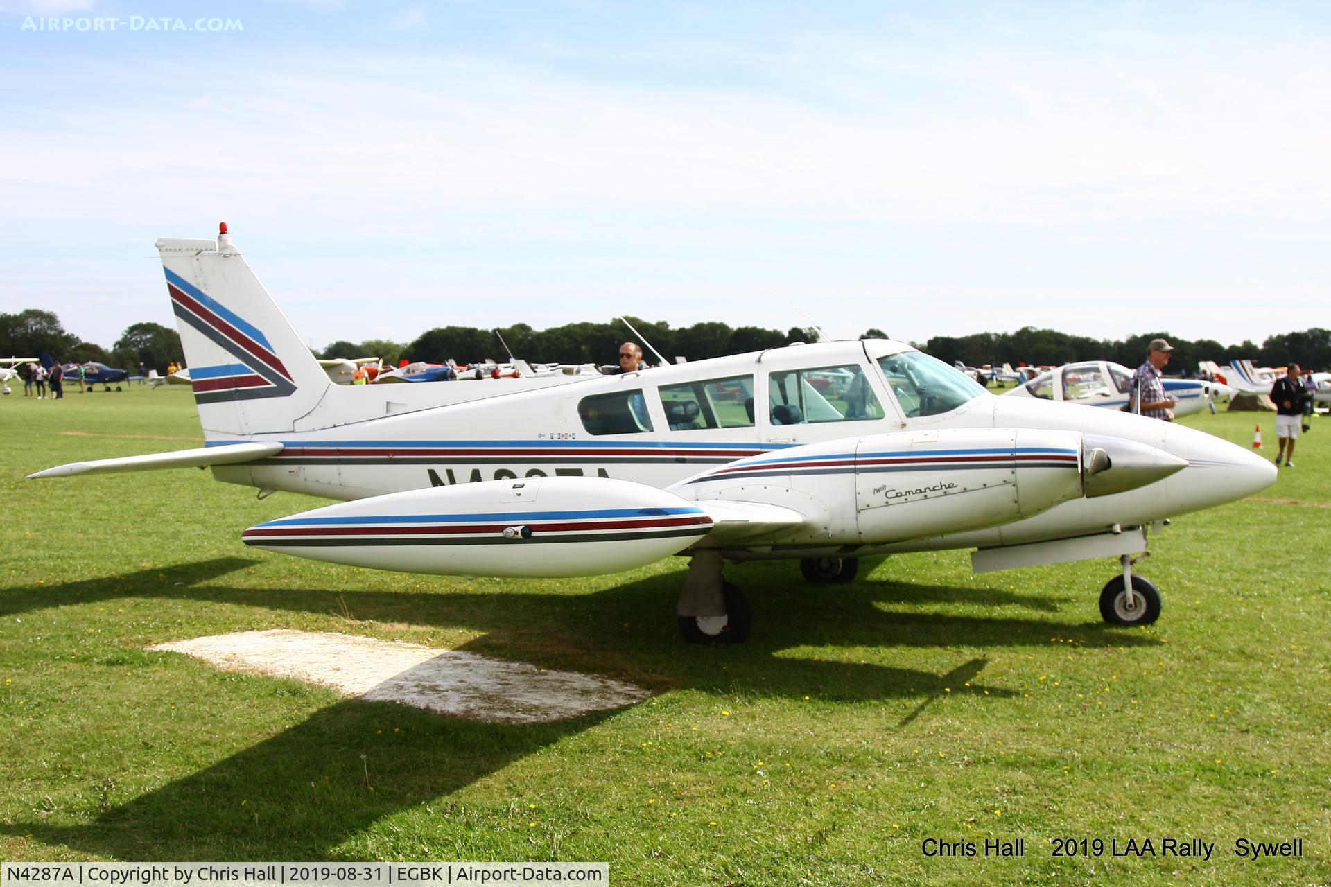 N4287A, 1980 Cessna 340A C/N 340A1010, 2019 LAA Rally, Sywell