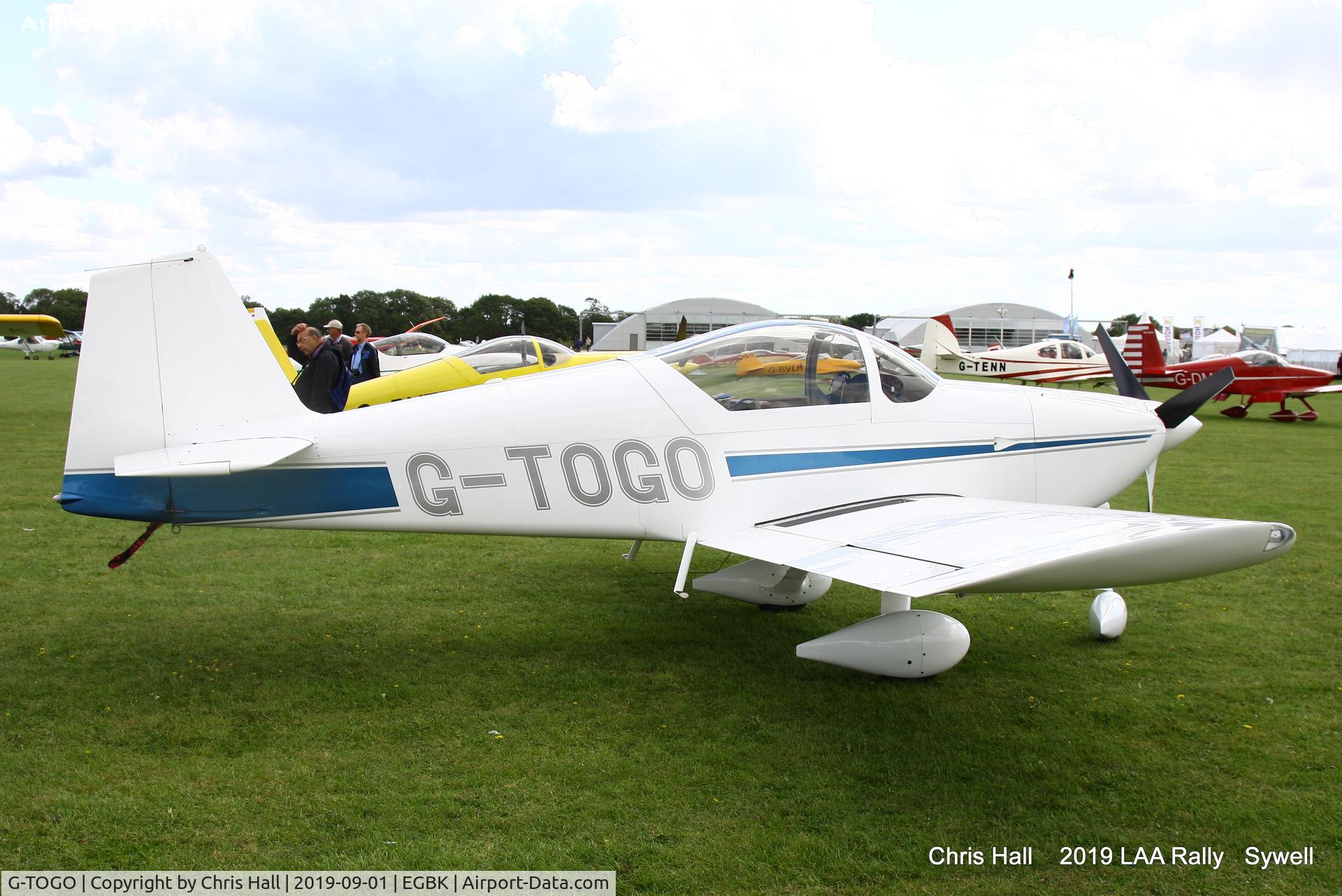 G-TOGO, 2003 Vans RV-6A C/N PFA 181A-13447, 2019 LAA Rally, Sywell