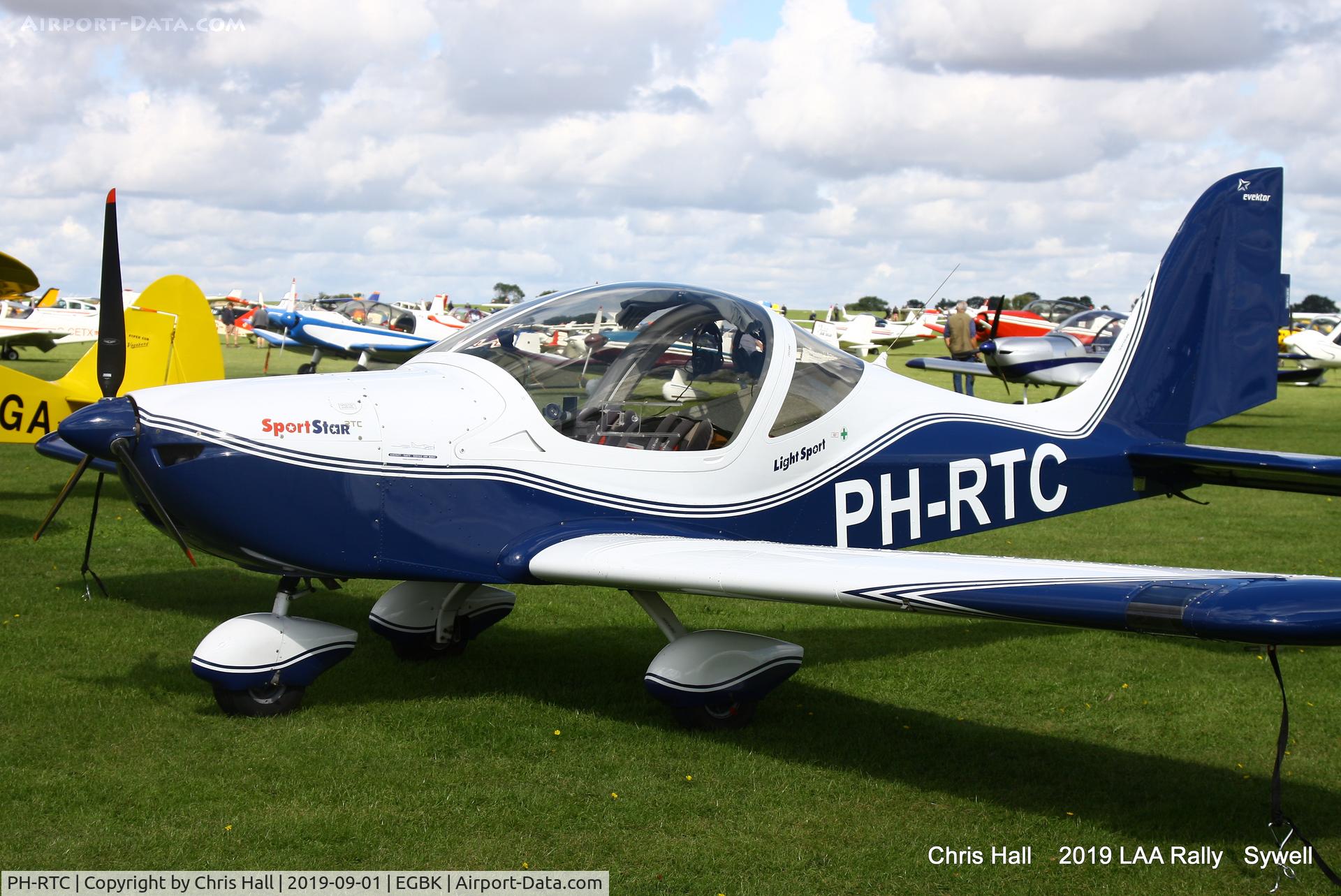 PH-RTC, 2012 Evektor-Aerotechnik SportStar RTC C/N 2012-1403, 2019 LAA Rally, Sywell