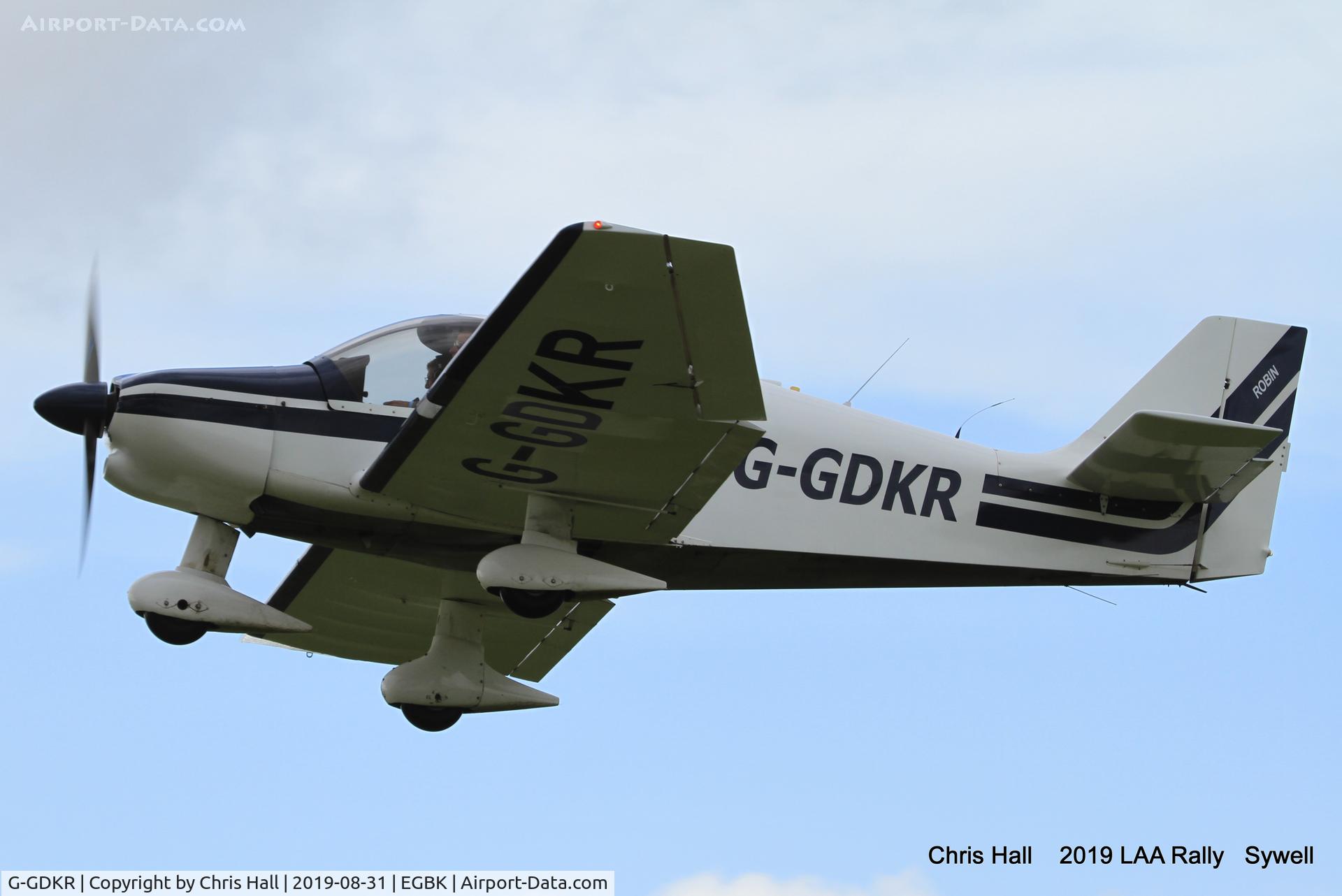 G-GDKR, 1983 Robin DR-400-140B Major C/N 1623, 2019 LAA Rally, Sywell