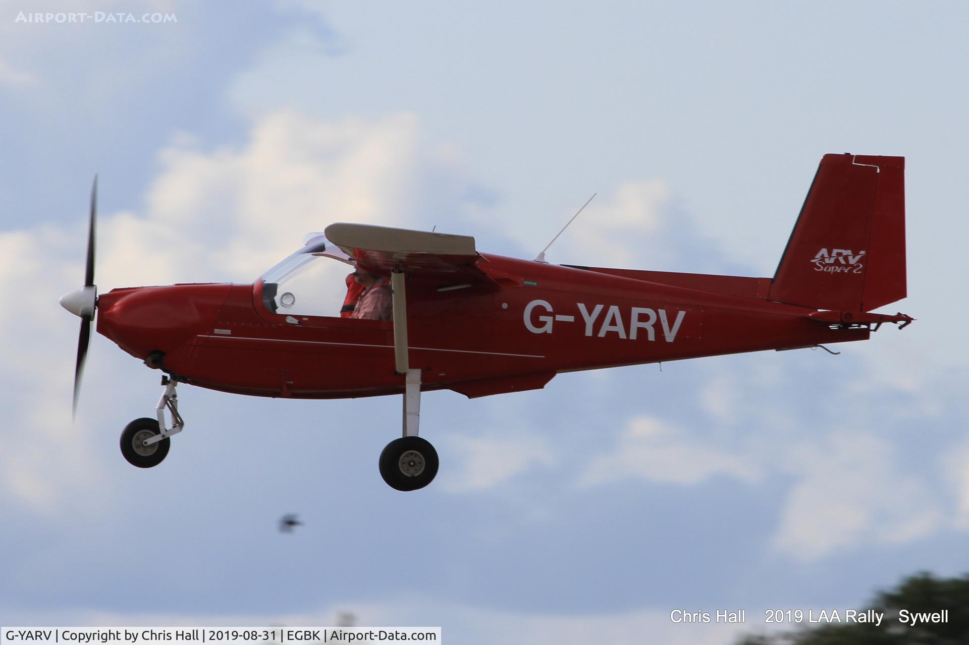 G-YARV, 1988 AVR Super 2 C/N PFA 152-11127, 2019 LAA Rally, Sywell