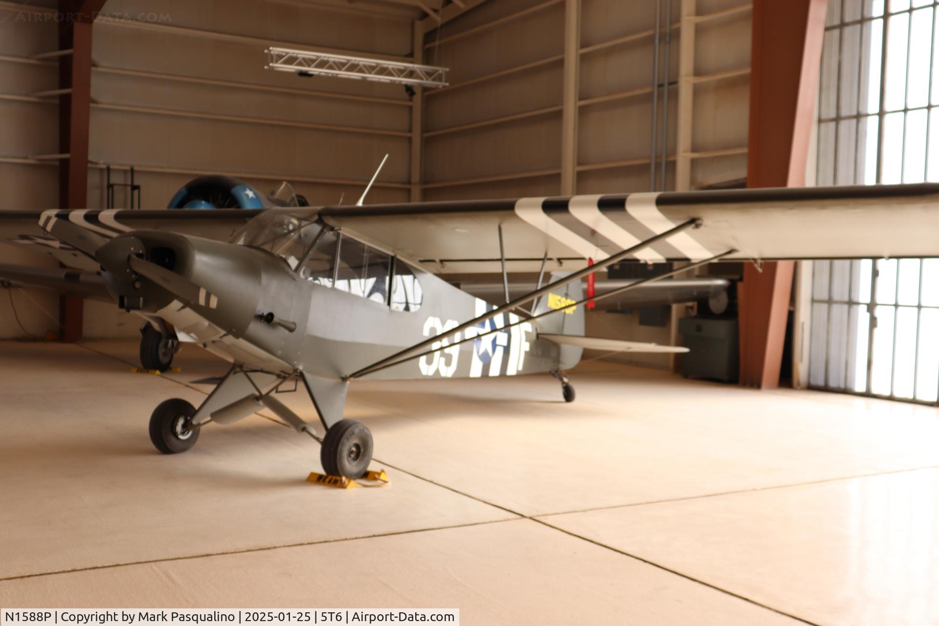 N1588P, 1954 Piper PA-18 C/N 18-3751, Piper PA-18
