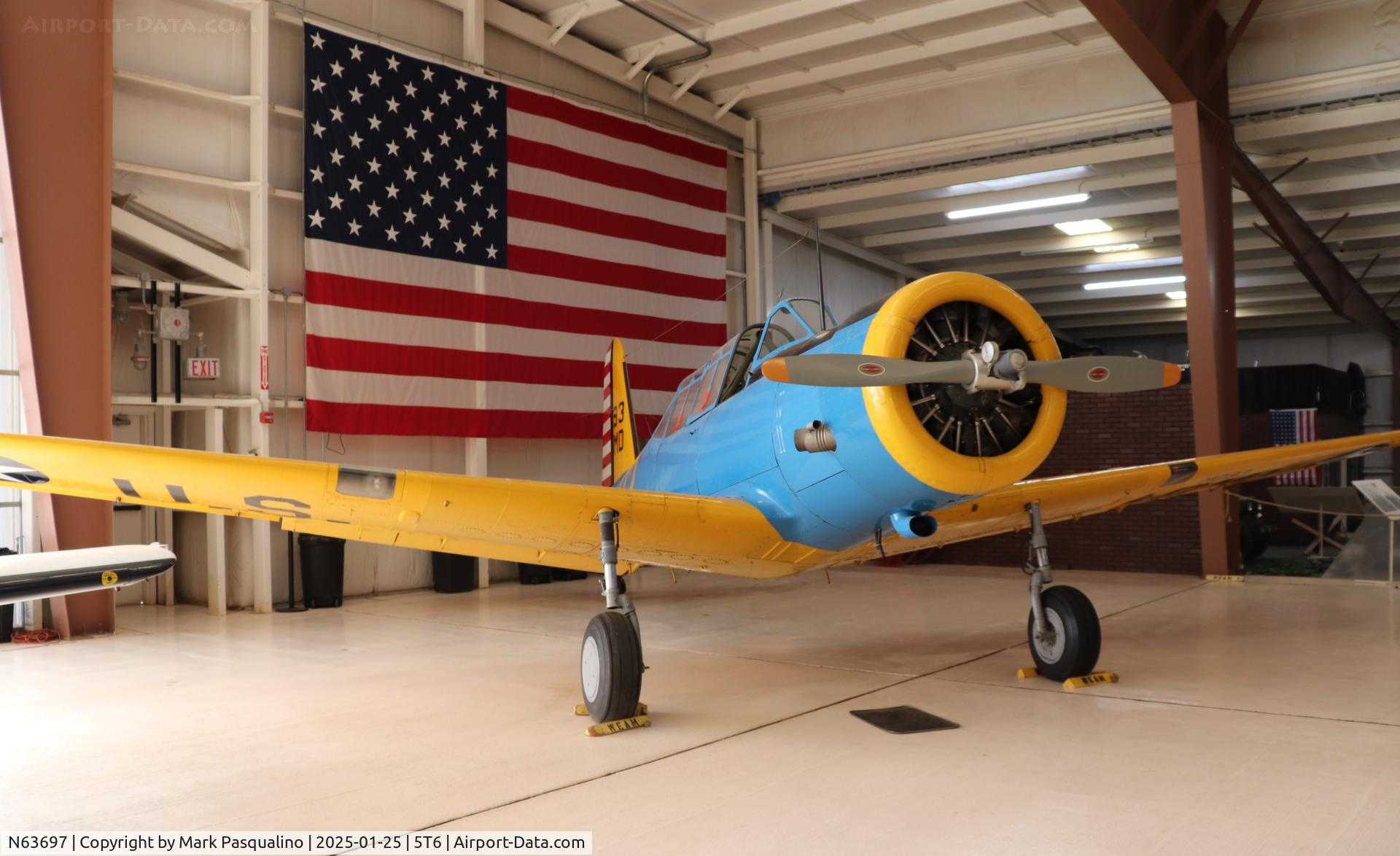 N63697, 1942 Consolidated Vultee BT-13B (SNV-2) C/N 79-1293, Consolidated Vultee BT-13B