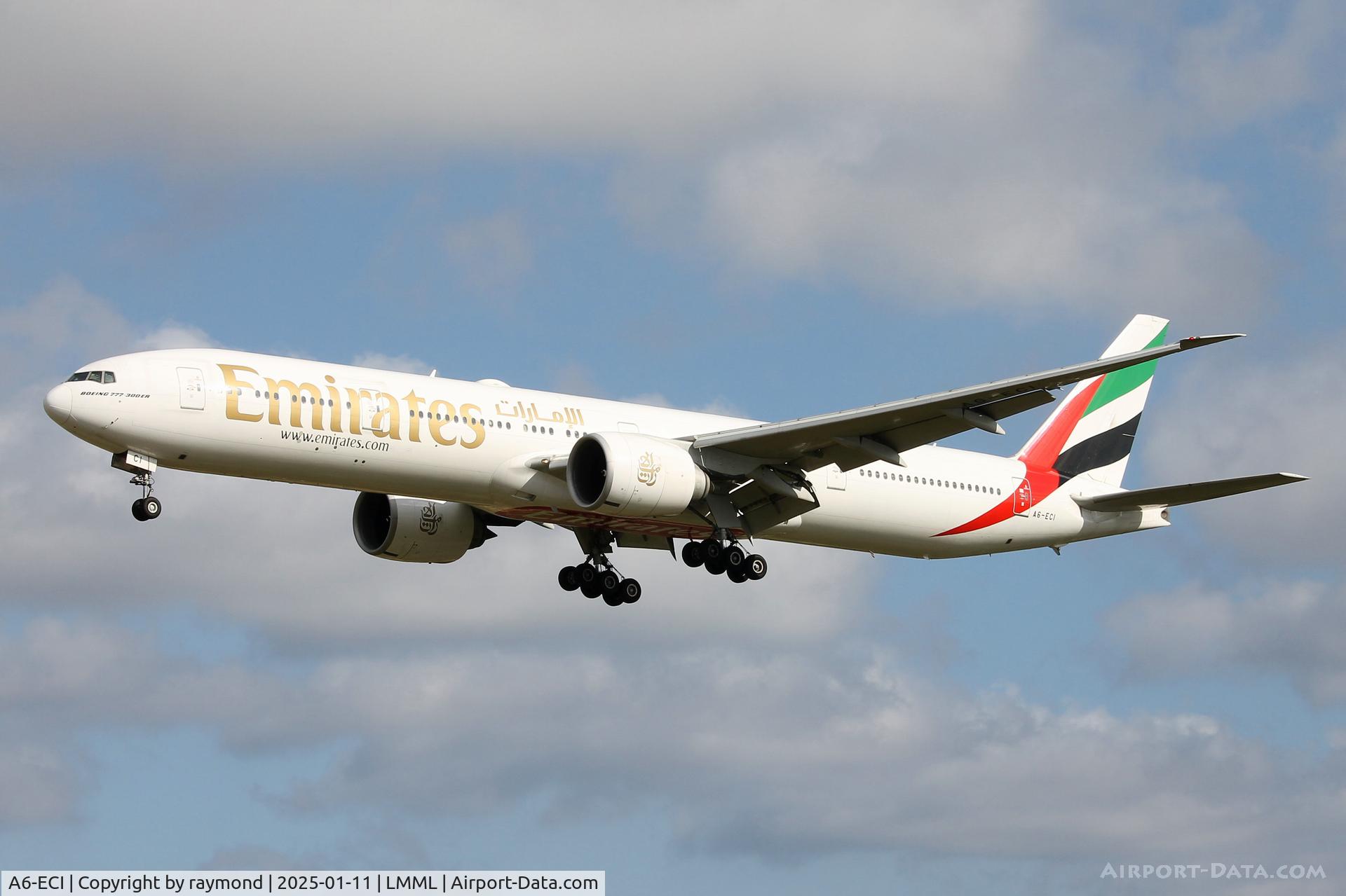 A6-ECI, 2008 Boeing 777-31H/ER C/N 35580, B777 A6-ECI Emirates Airlines