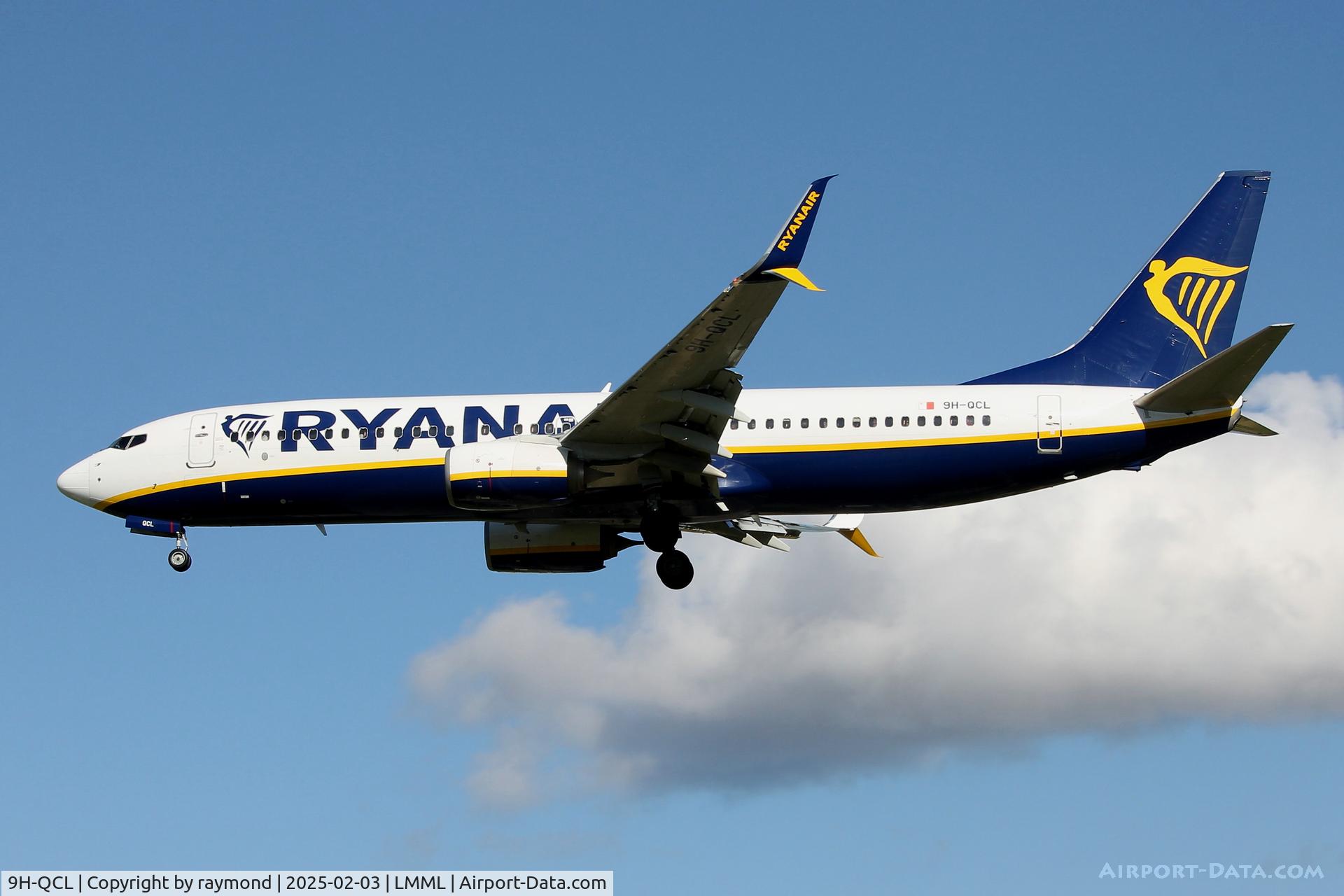 9H-QCL, 2016 Boeing 737-8AS C/N 44732, B737-800 9H-QCL Malta Air