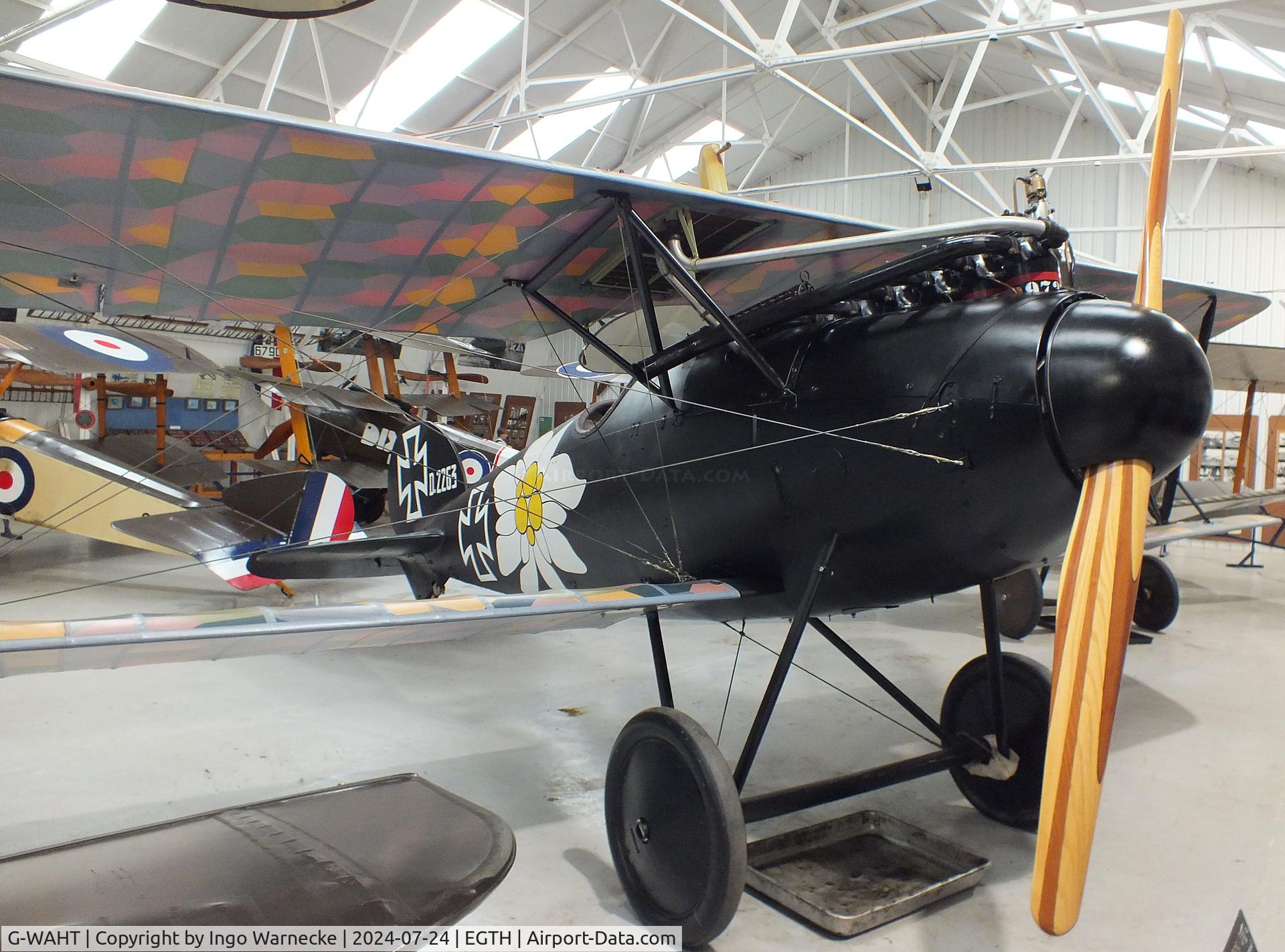 G-WAHT, 2016 Vintage Aviator DVA-1 Albatross Replica C/N 0147, TVAL Albatross D V A1 replica at the Shuttleworth Collection, Biggleswade