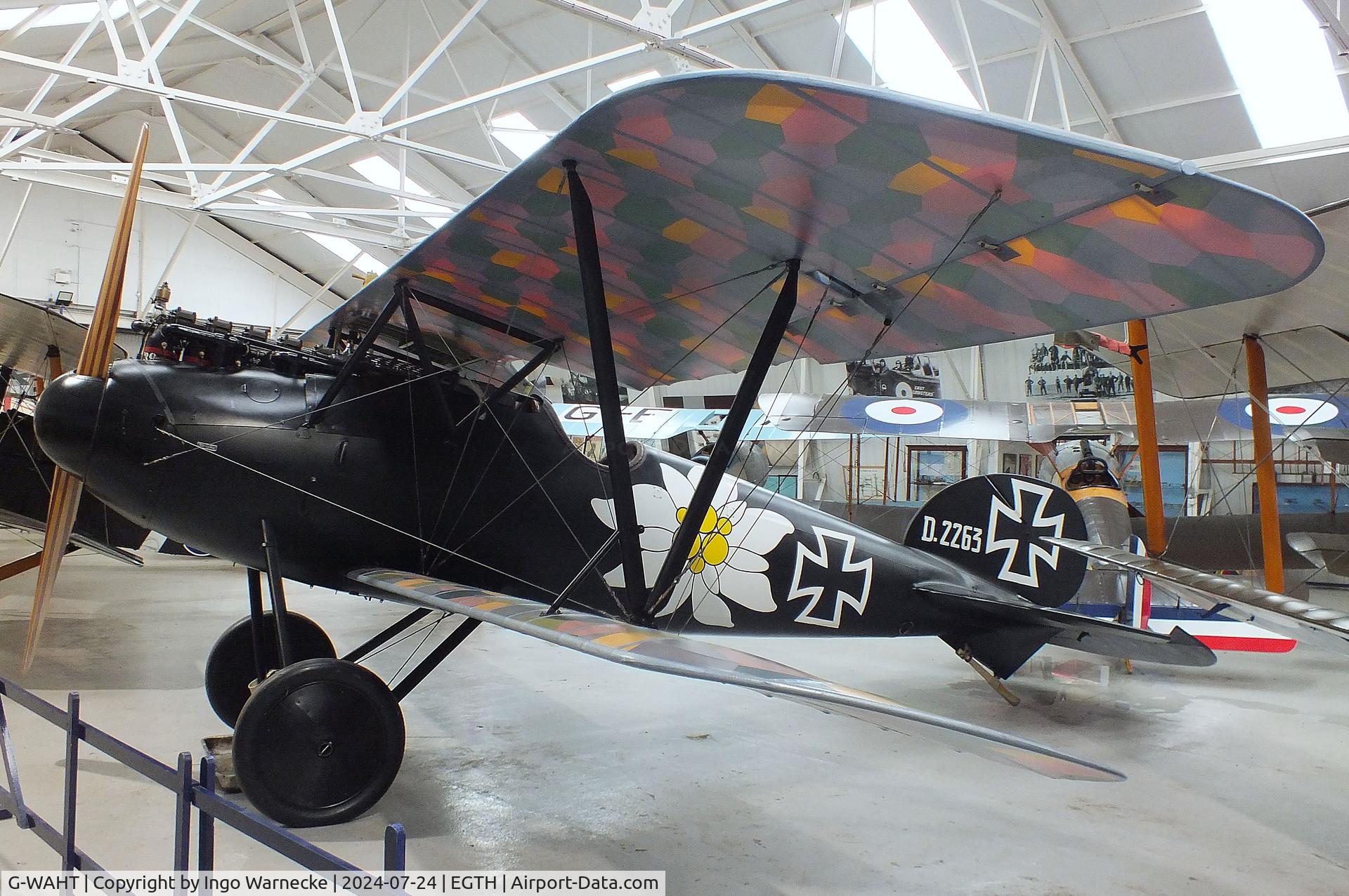 G-WAHT, 2016 Vintage Aviator DVA-1 Albatross Replica C/N 0147, TVAL Albatross D V A1 replica at the Shuttleworth Collection, Biggleswade