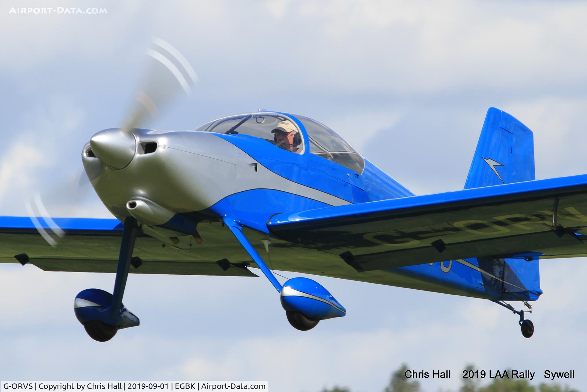 G-ORVS, 2007 Vans RV-9 C/N PFA 320-13999, 2019 LAA Rally, Sywell
