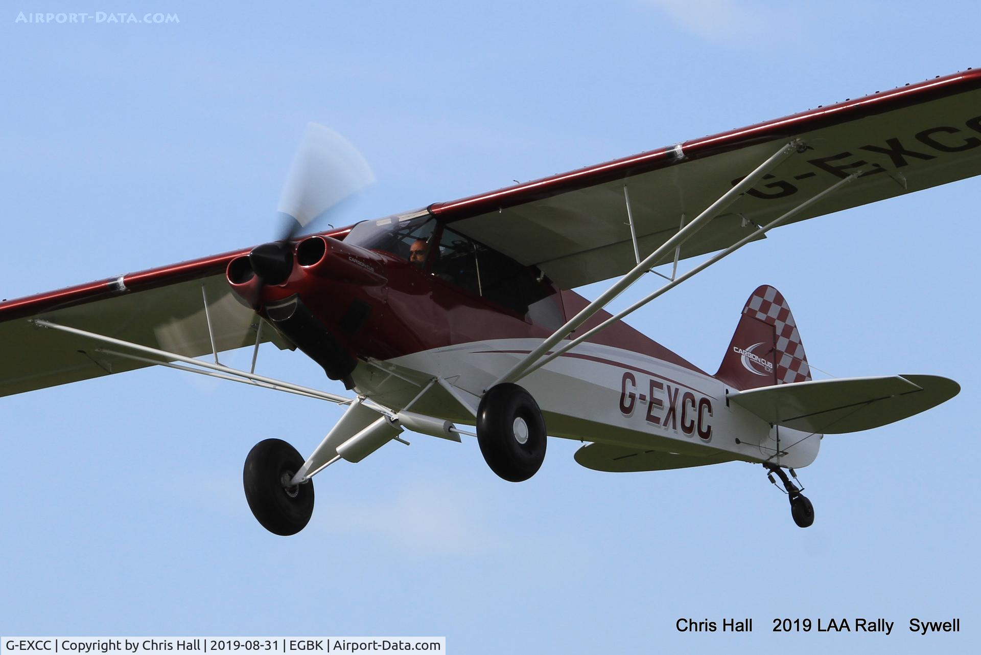 G-EXCC, 2015 Carbon Cub EX-2 C/N LAA 395-15363, 2019 LAA Rally, Sywell