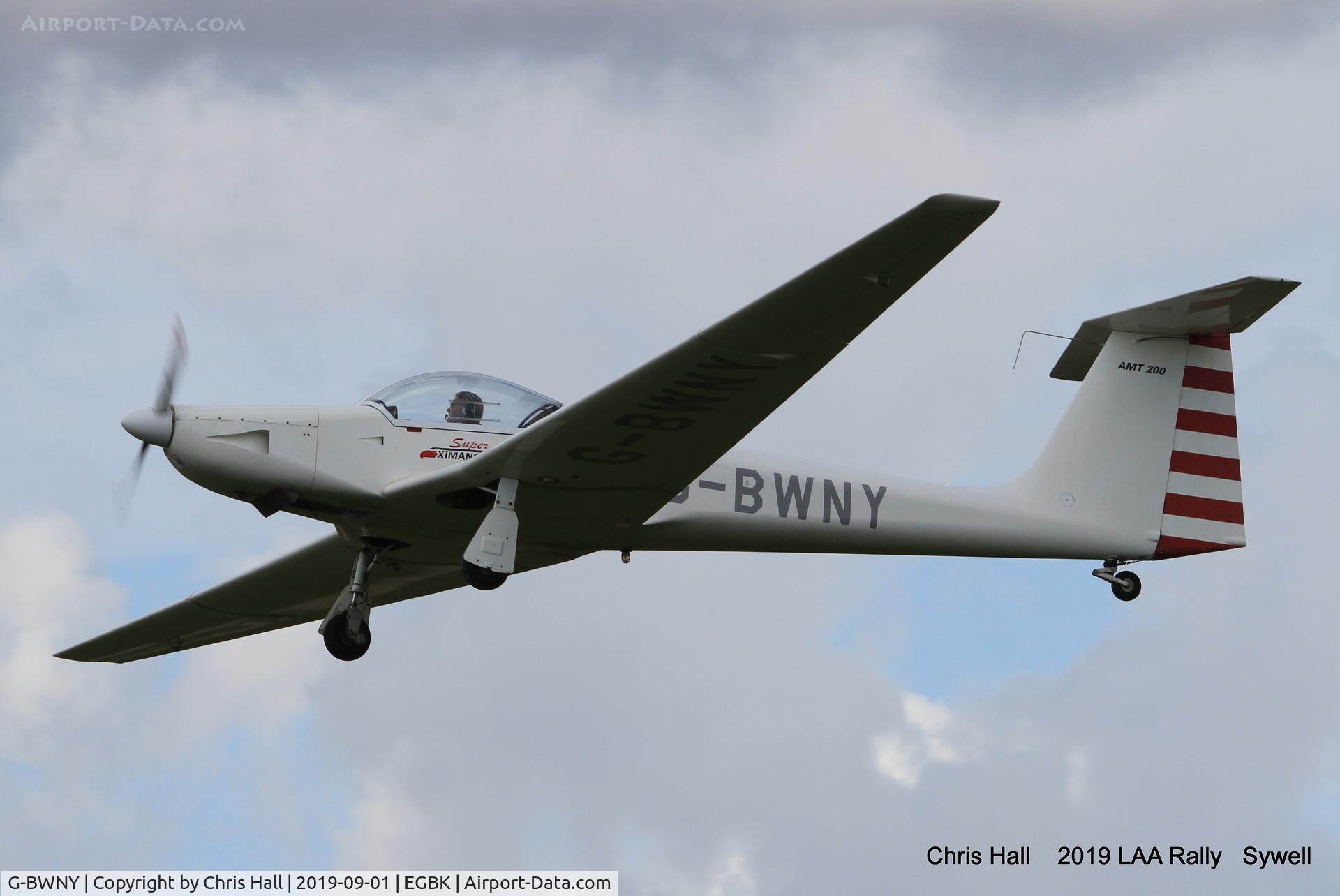 G-BWNY, 1996 Aeromot AMT-200 Super Ximango C/N 200.055, 2019 LAA Rally, Sywell