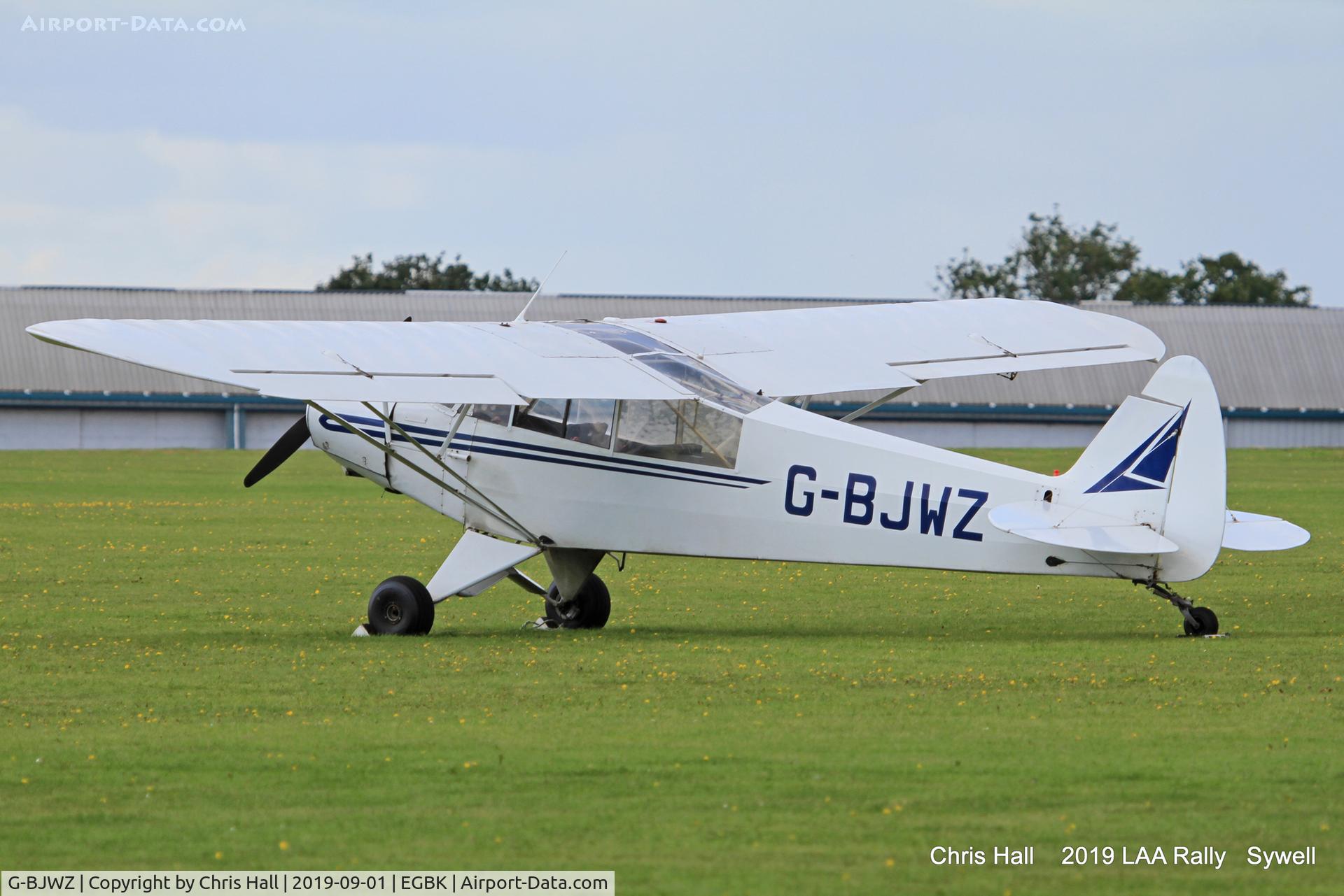 G-BJWZ, 1951 Piper L-18C Super Cub (PA-18-95) C/N 18-1361, 2019 LAA Rally, Sywell