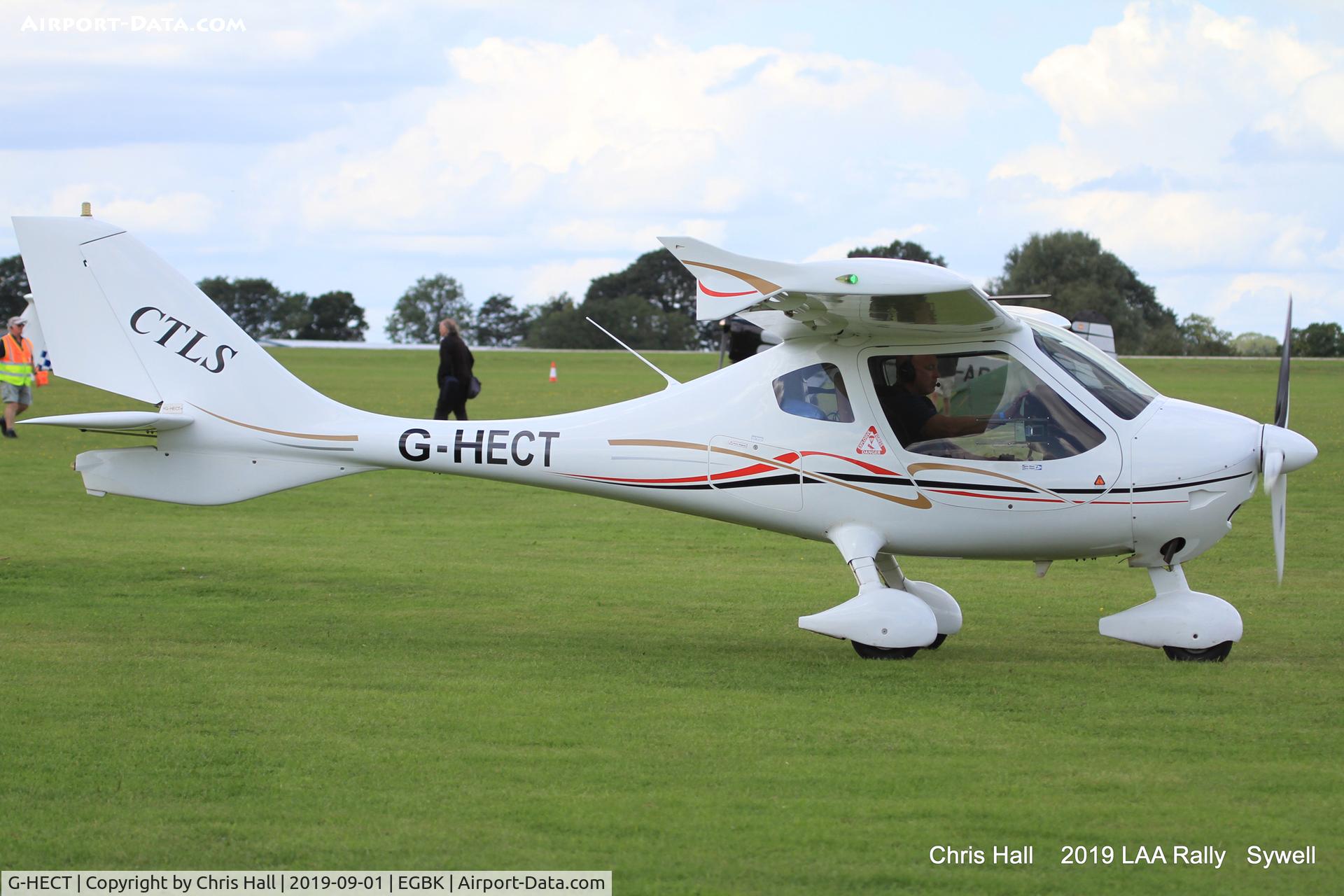 G-HECT, 2009 Flight Design CTLS C/N F-09-04-06, 2019 LAA Rally, Sywell