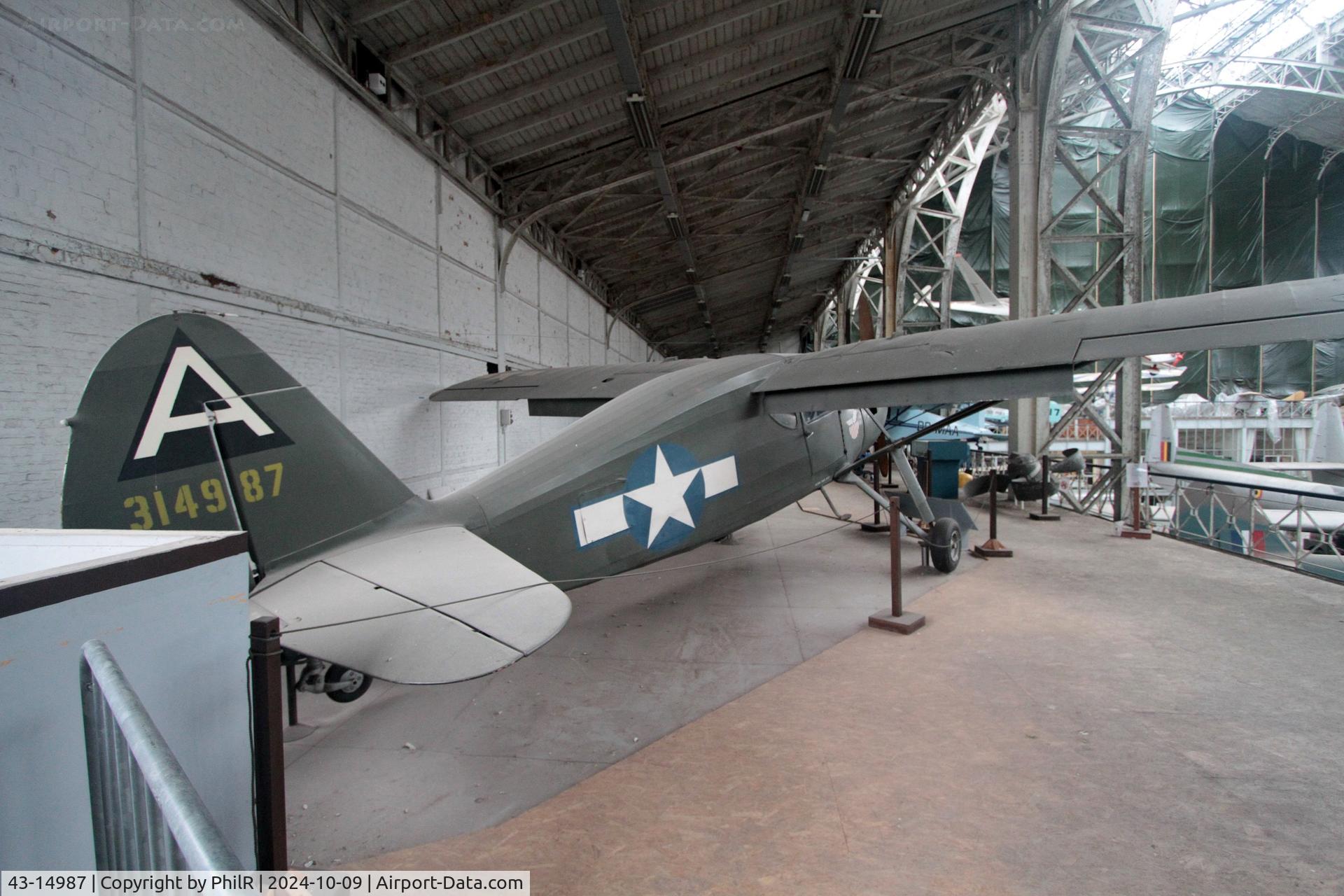 43-14987, Fairchild UC-61K Argus III (24R-46A) C/N 951, 43-14987 (HB713) 1944 Fairchild UC-61K Argus Mk3  Musée de l'Air de Bruxelles