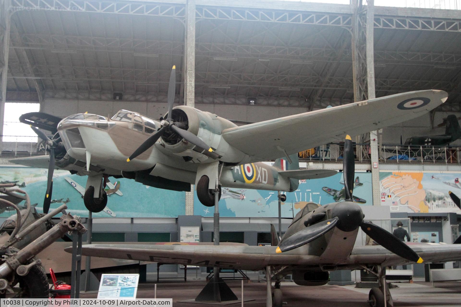 10038, Bristol 149 Bolingbroke Mk.IVT C/N 880-207, '10038' (9897) 1942 Bristol Bolingbroke IVT RCAF Musée de l'Air de Bruxelles