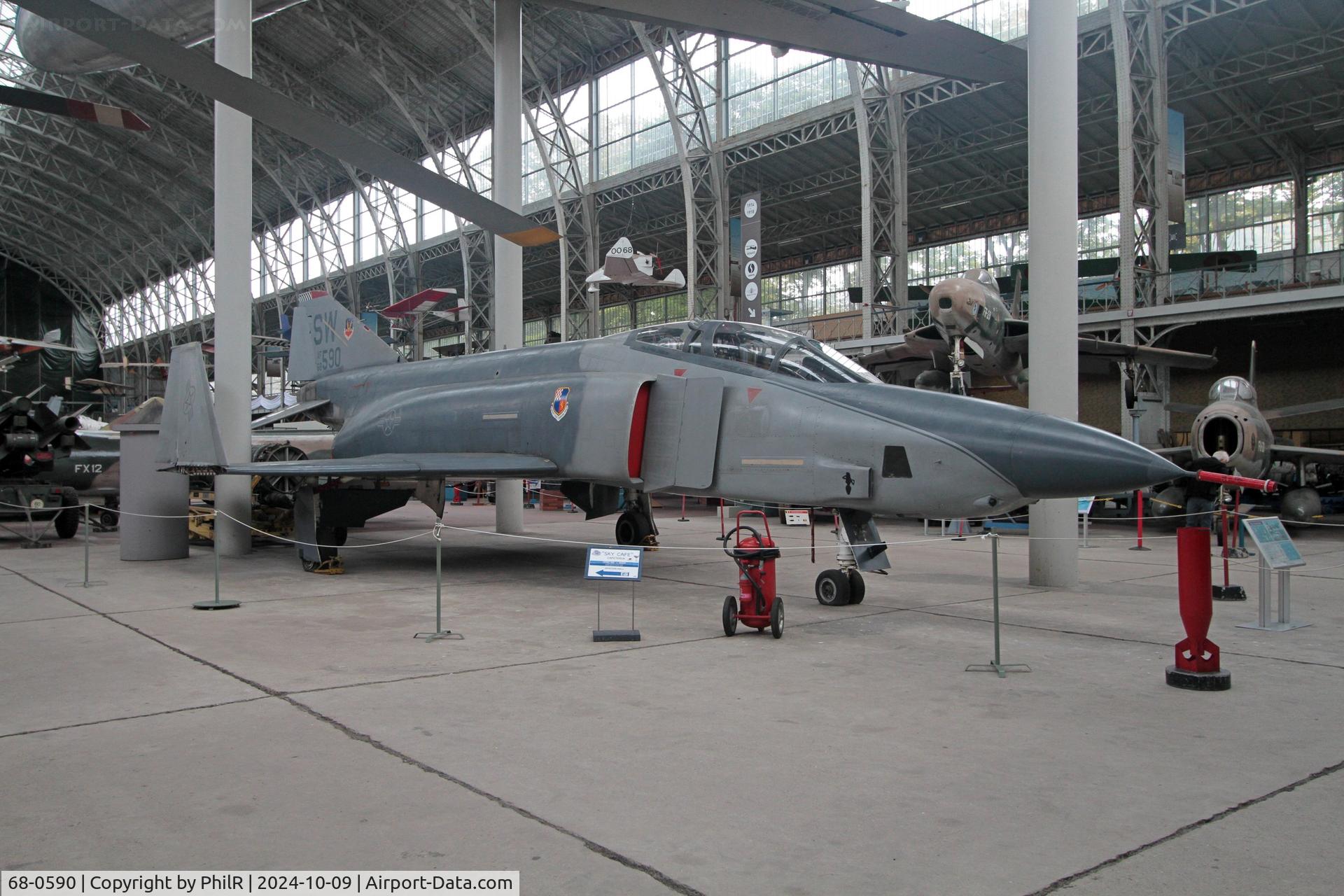 68-0590, 1968 McDonnell Douglas RF-4C Phantom II C/N 3579, 68-0590 1969 McDonnell Douglas RF-4C Phantom ll USAF Musée de l'Air de Bruxelles