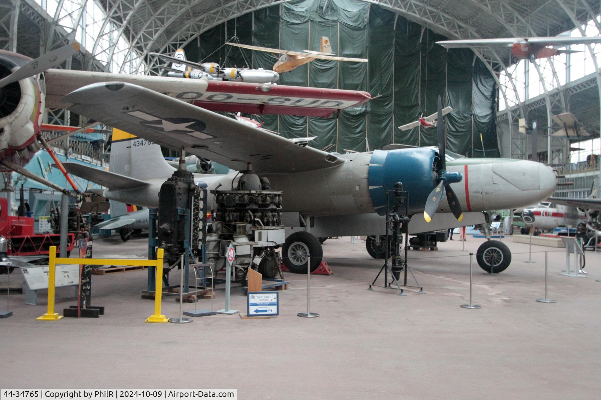 44-34765, 1945 Douglas A-26B Invader C/N 28044, 44-34765 1945 Douglas A-26B Invader Musée de l'Air de Bruxelles