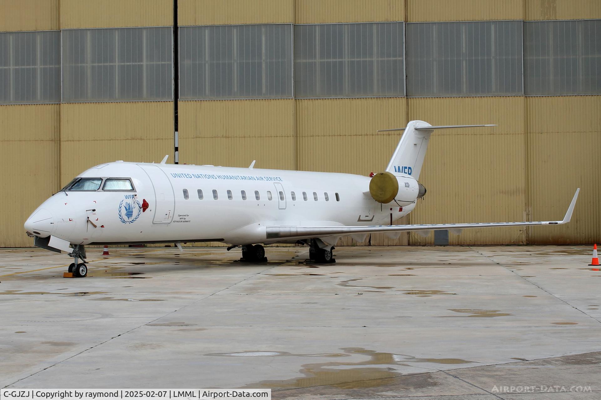 C-GJZJ, 2001 Bombardier CRJ-200ER (CL-600-2B19) C/N 7553, Bombardier CRJ-200ER C-GJZJ United Nations