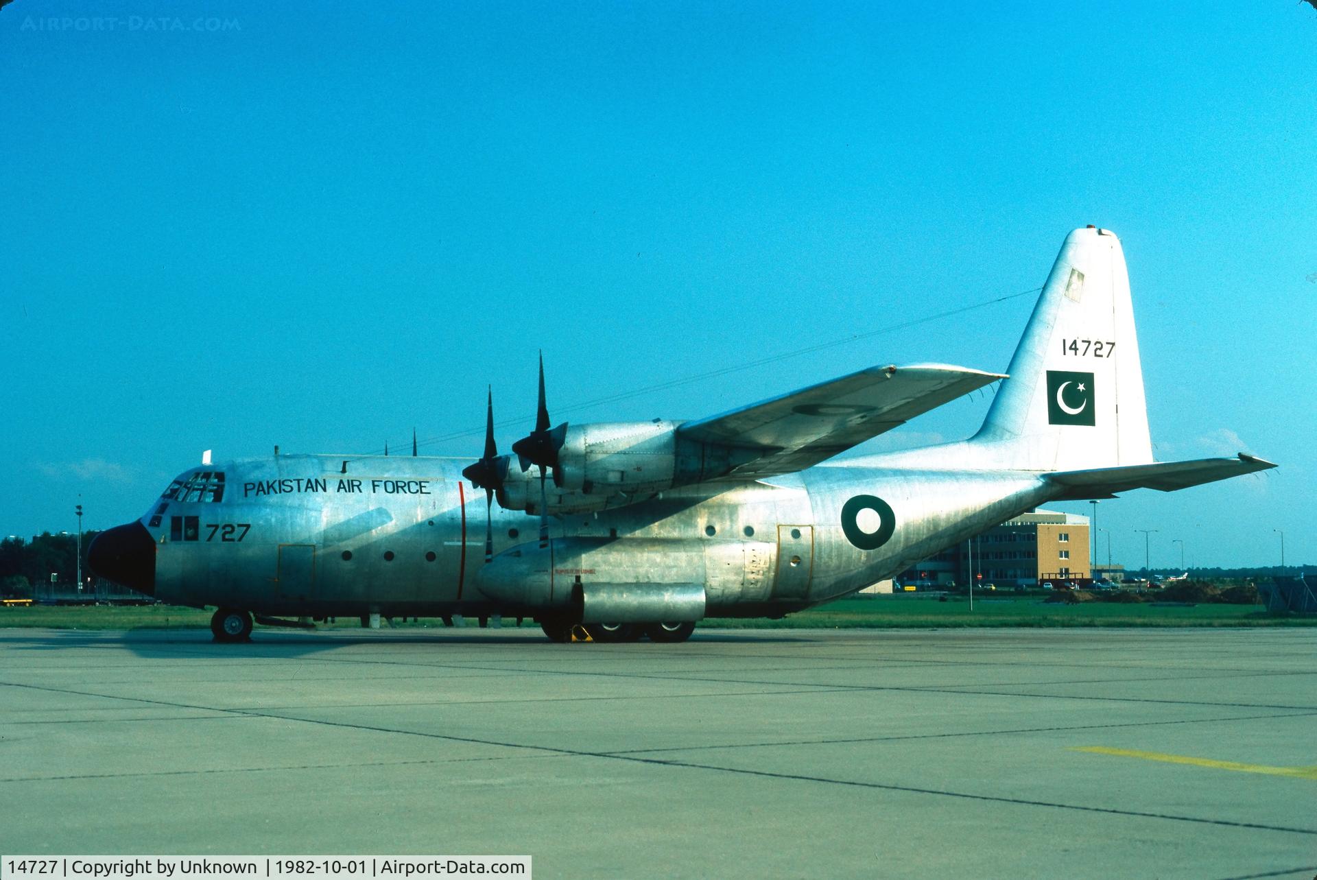 14727, 1967 Lockheed C-130E Hercules C/N 382-4282, Unknown 10.1982
