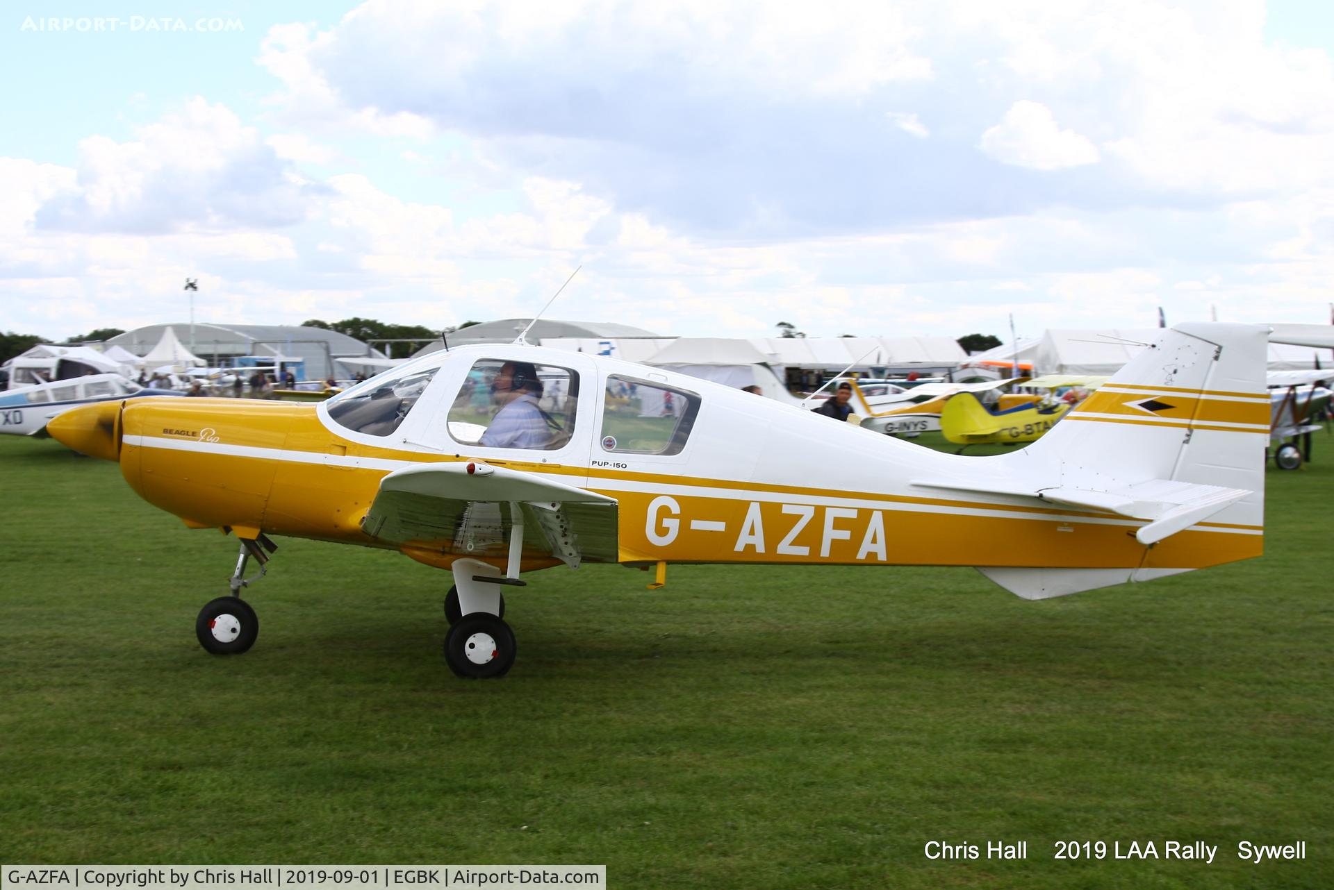 G-AZFA, 1969 Beagle B-121 Pup Series 2 (Pup 150) C/N B121-143, 2019 LAA Rally, Sywell