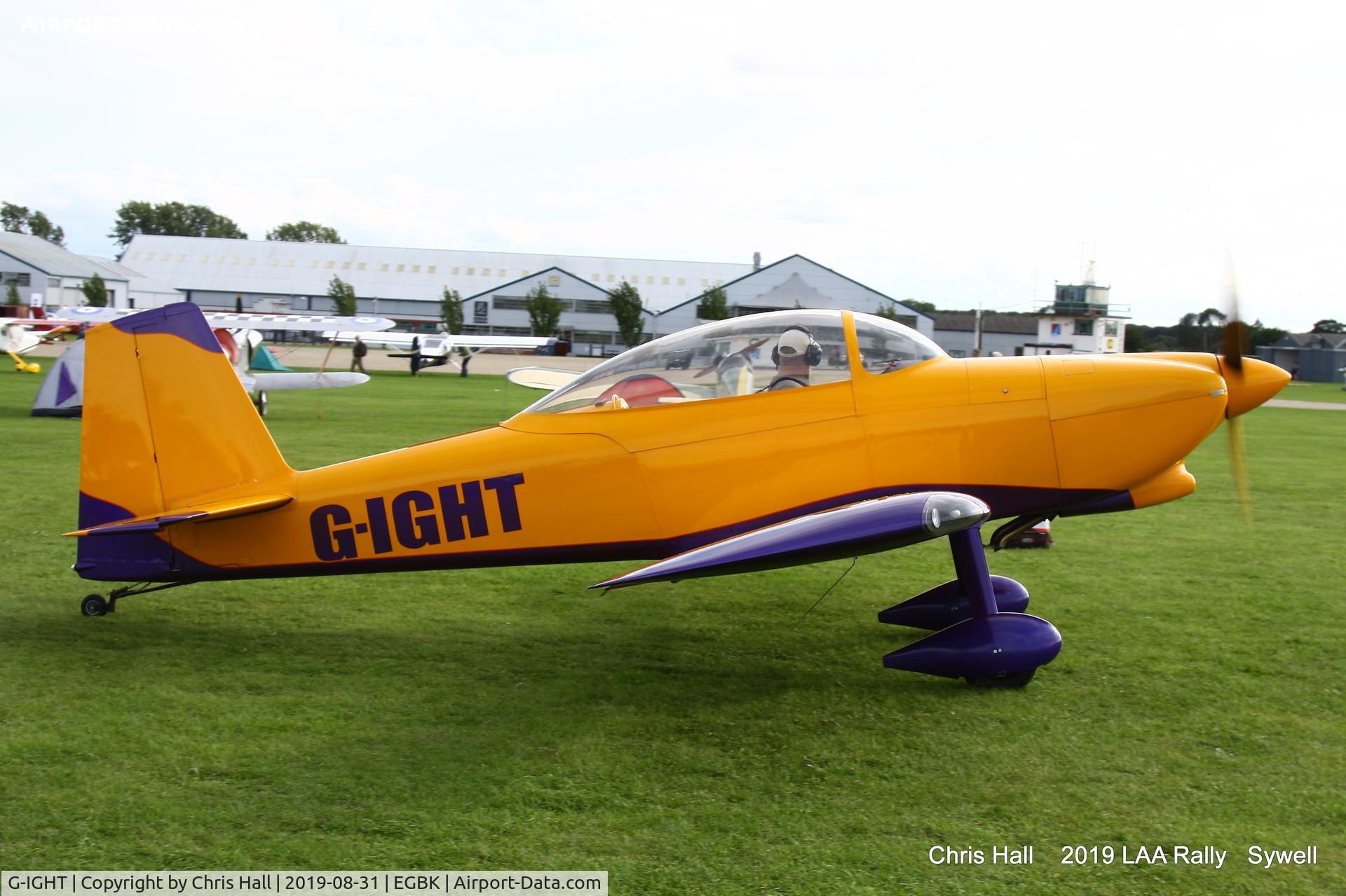 G-IGHT, 2010 Vans RV-8 C/N PFA 303-14520, 2019 LAA Rally, Sywell