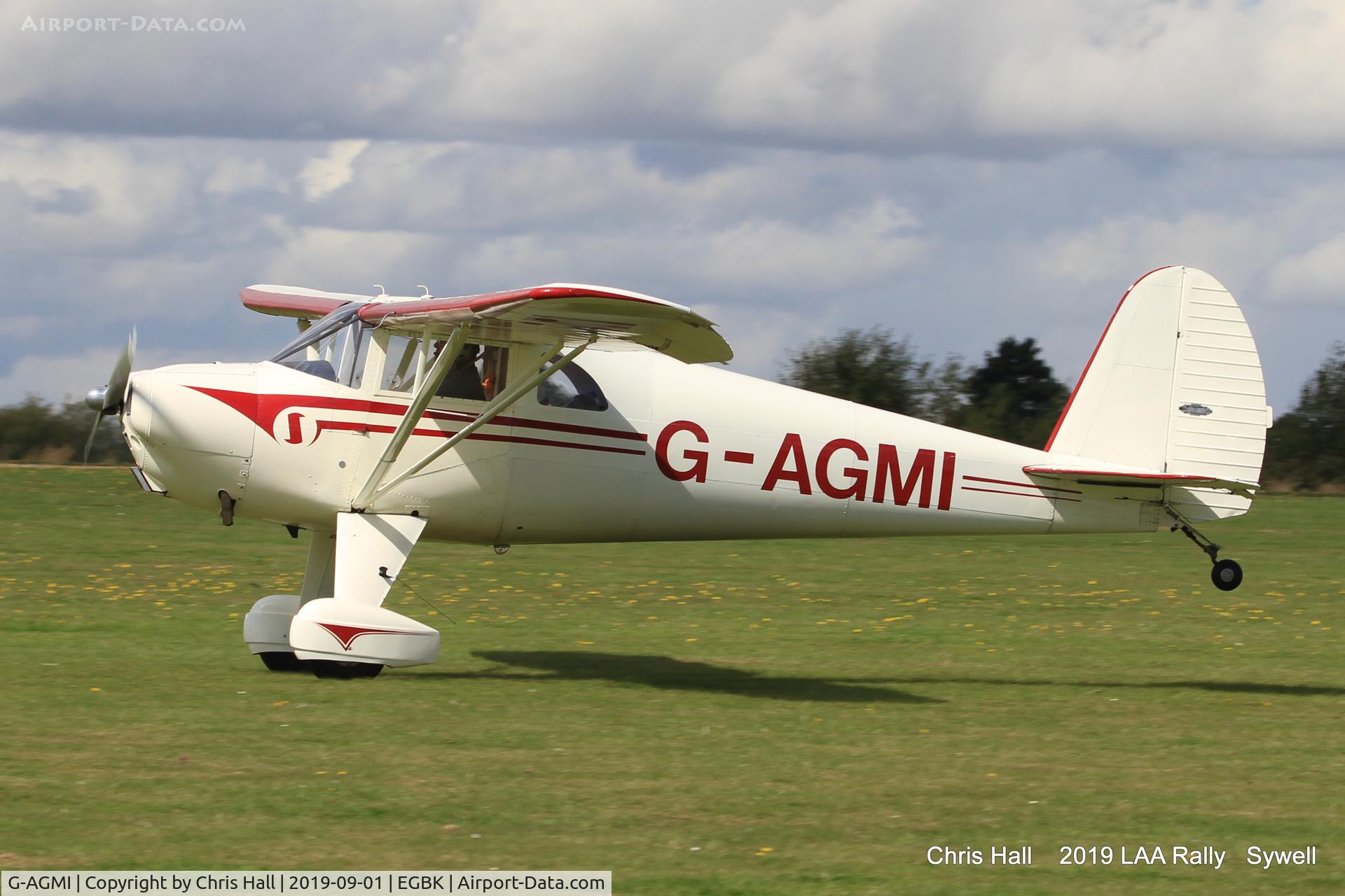 G-AGMI, 1941 Luscombe 8E Silvaire C/N 1569, 2019 LAA Rally, Sywell