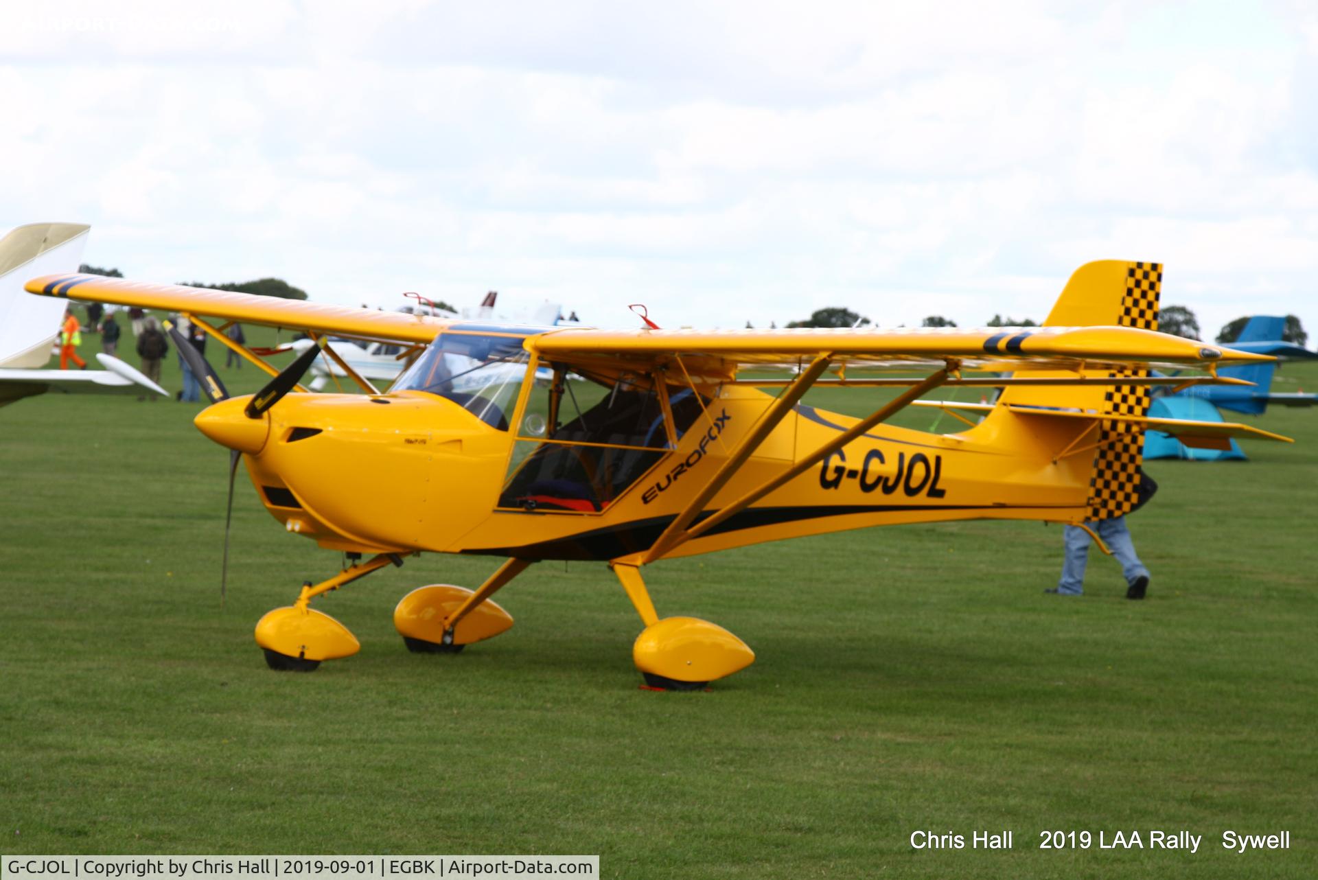 G-CJOL, 2017 Aeropro Eurofox 3K C/N 50416, 2019 LAA Rally, Sywell