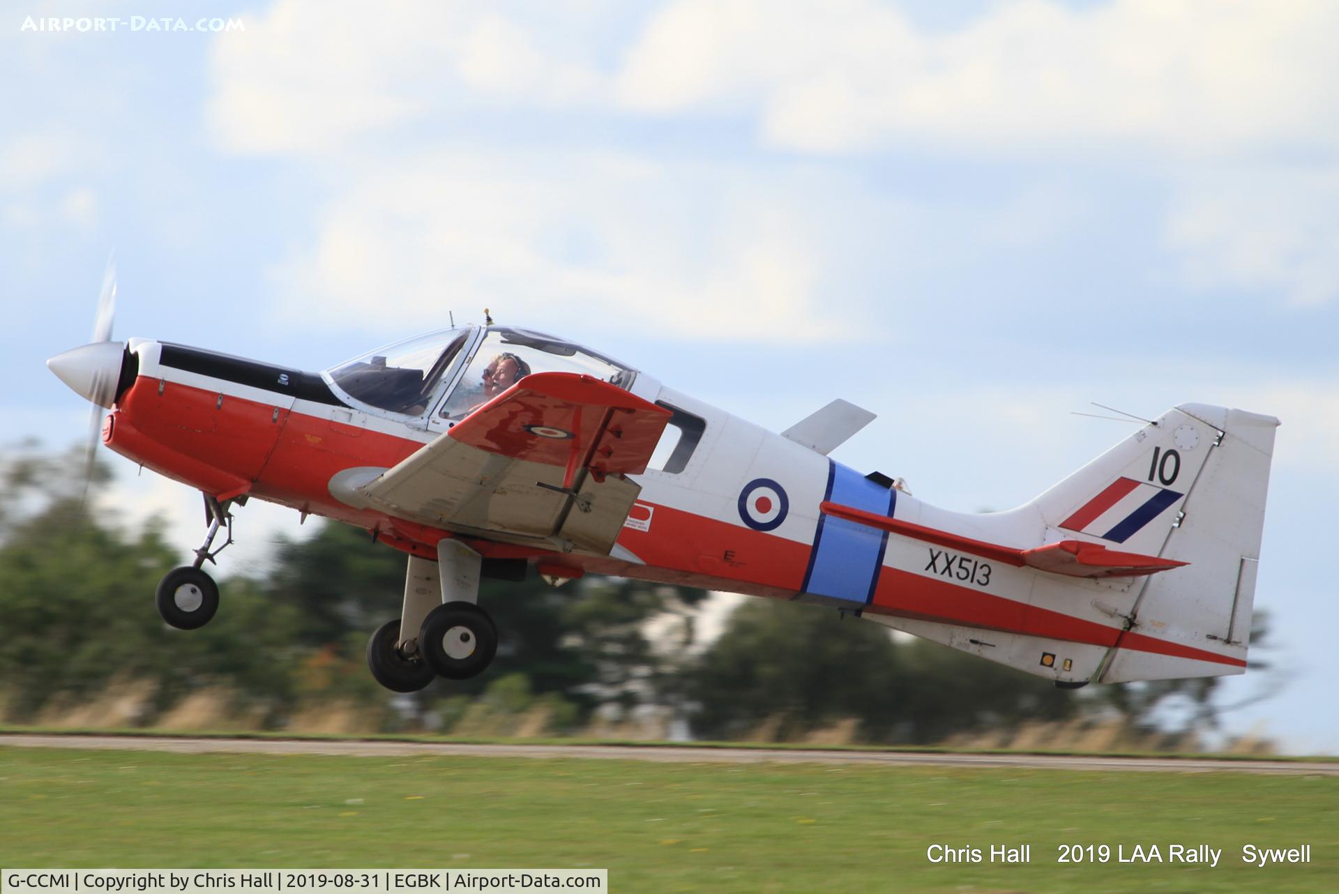 G-CCMI, 1973 Scottish Aviation Bulldog T.1 C/N BH120/199, 2019 LAA Rally, Sywell