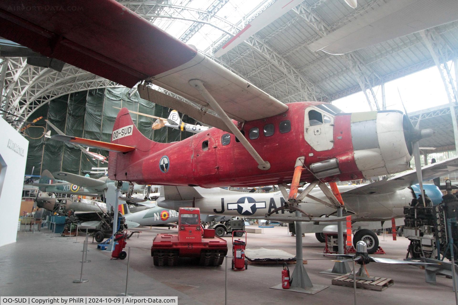 OO-SUD, De Havilland Canada DHC-3 Otter C/N 297, OO-SUD (144669 USN) 1959 DHC-3 Otter Musée de l'Air de Bruxelles