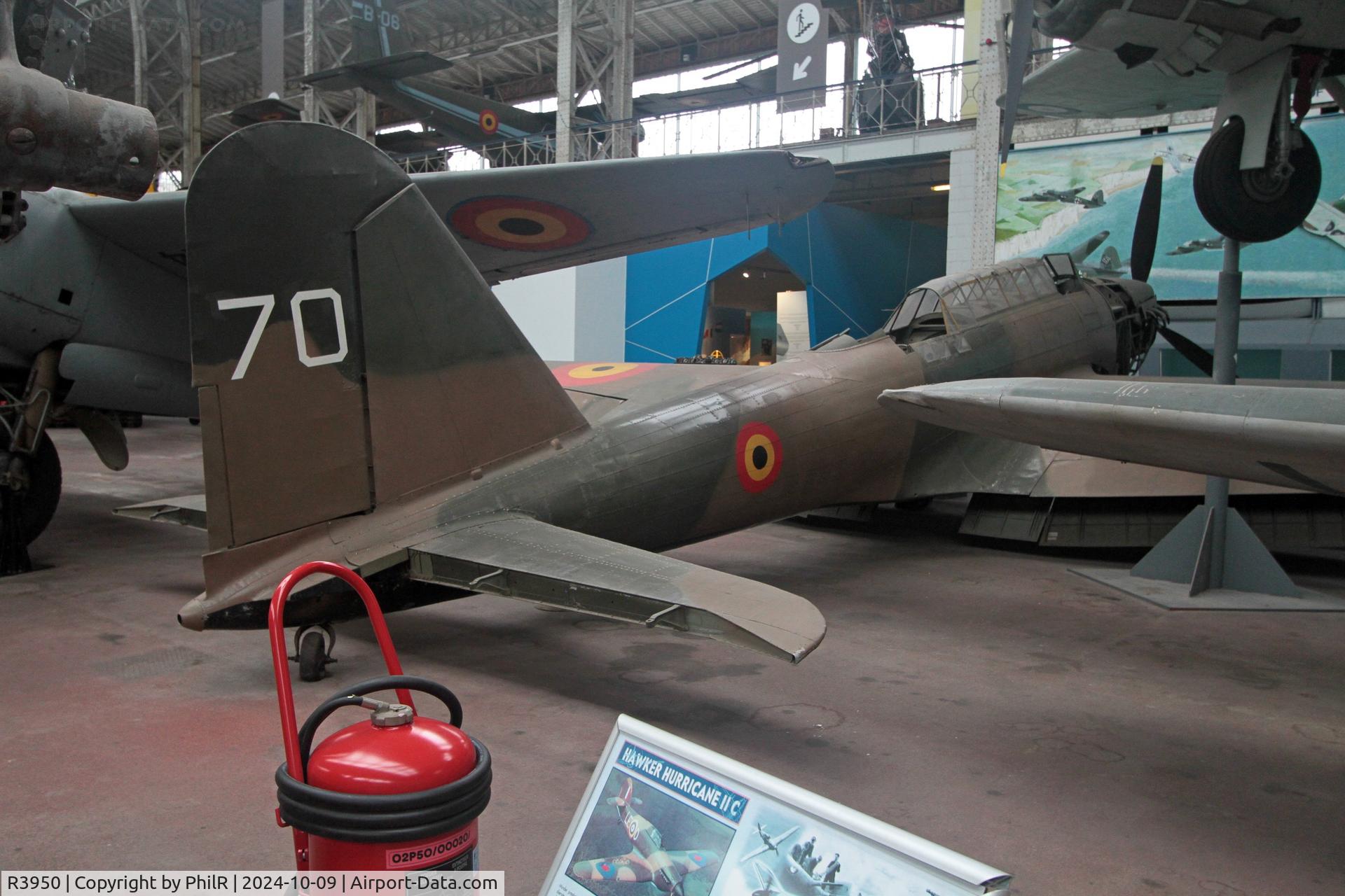 R3950, Fairey Battle I C/N Not found R3950, 'T-70'(R3950 1899 ex RCAF) 1939 Fairey Battle i Musée de l'Air de Bruxelles