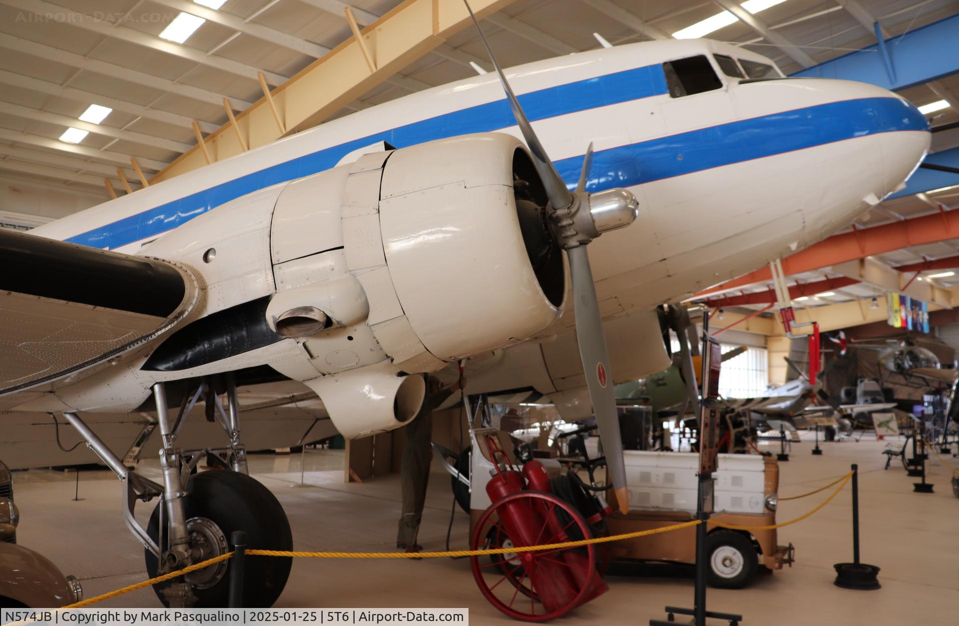 N574JB, 1944 Douglas DC3C-S1C3G (C-47A) C/N 20145, Douglas DC-3C-S1C3G