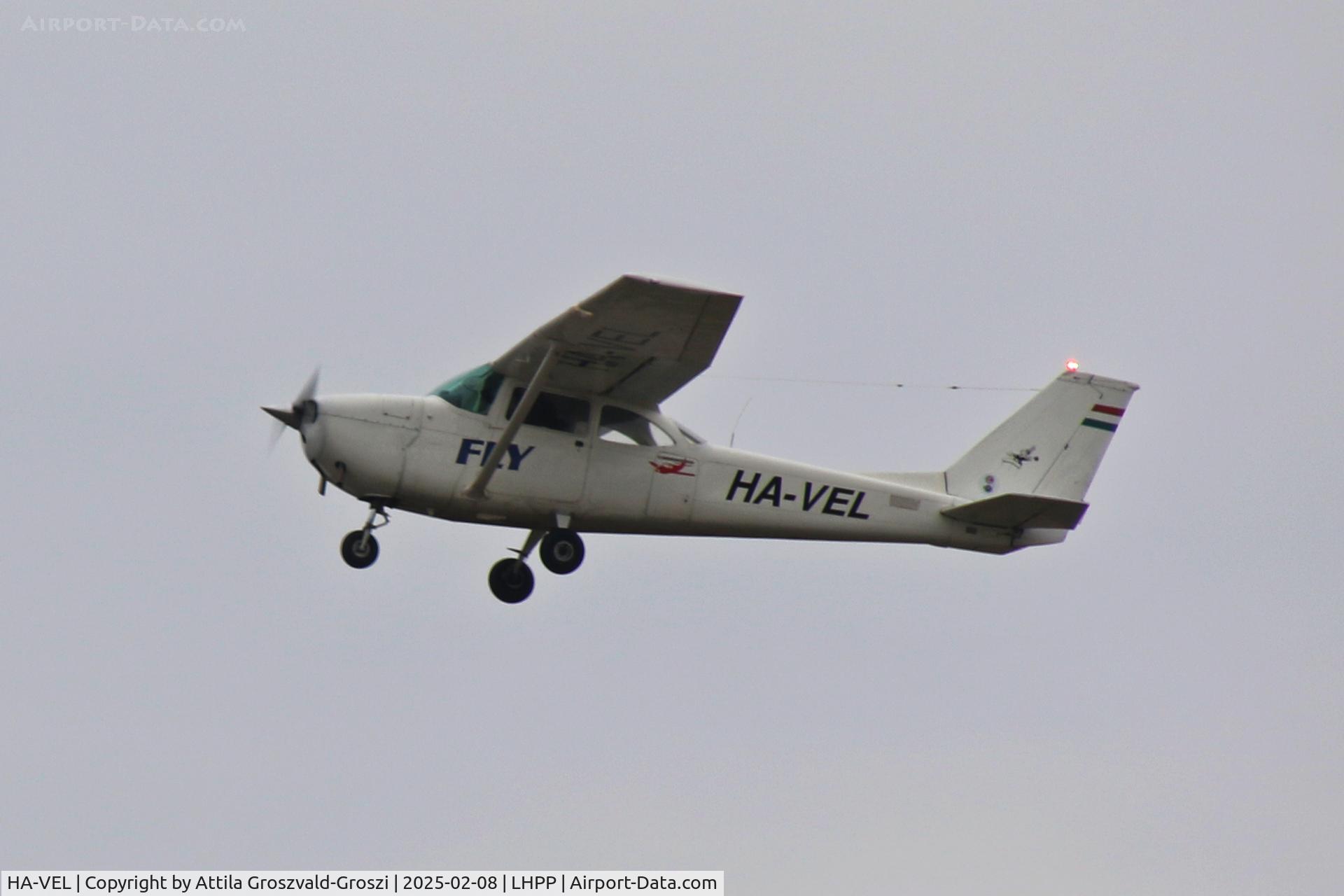 HA-VEL, 1969 Reims F172H Skyhawk C/N 0534, LHPP - Pécs-Pogány Airport, Hungary