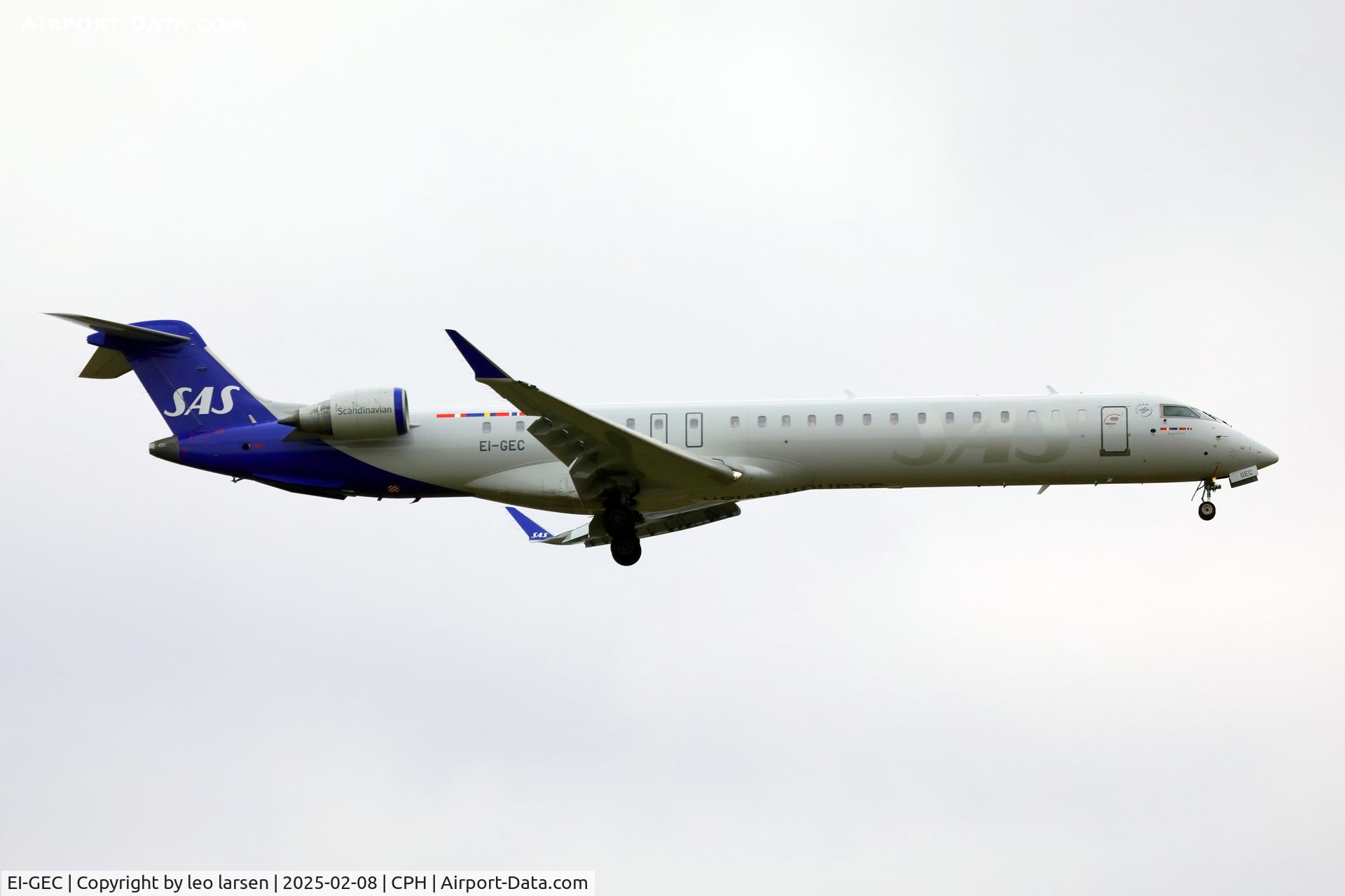 EI-GEC, 2009 Bombardier CRJ-900 NG (CL-600-2D24) C/N 15246, Copenhagen 8.2.2025