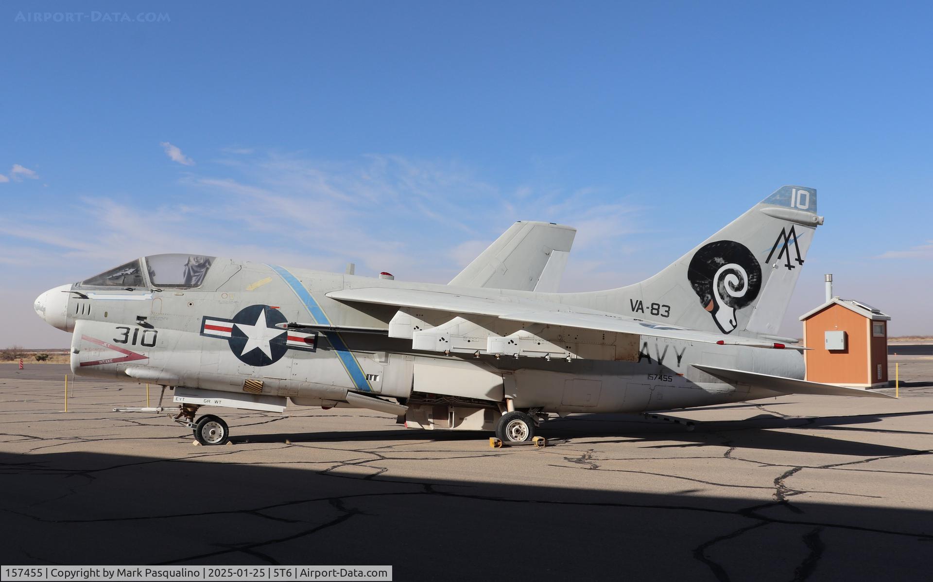 157455, LTV A-7E Corsair II C/N E-178, LTV A-7E Corsair II