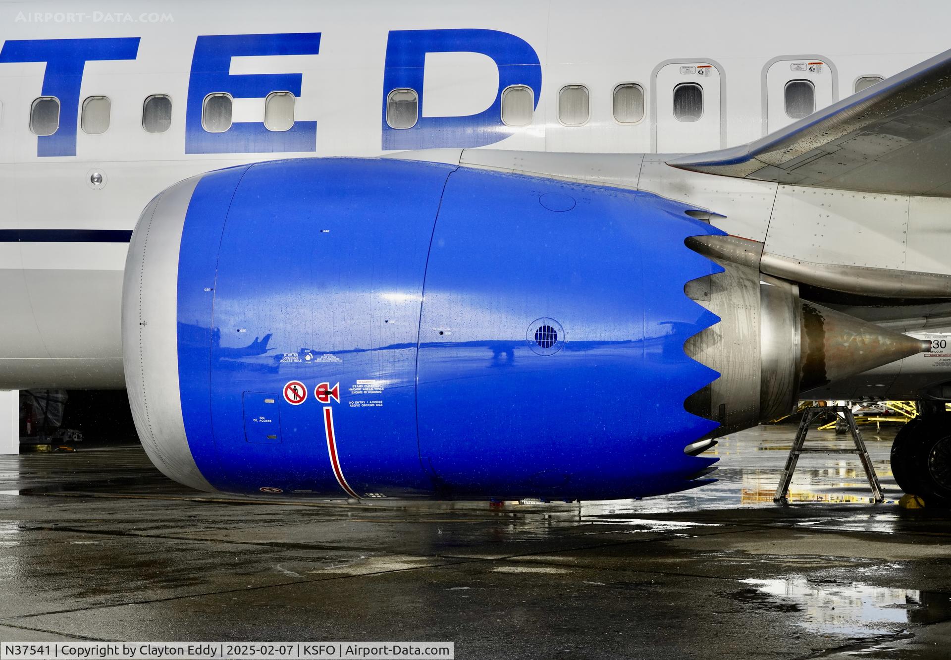 N37541, 2022 Boeing 737-9 MAX C/N 64469, SFO 2025