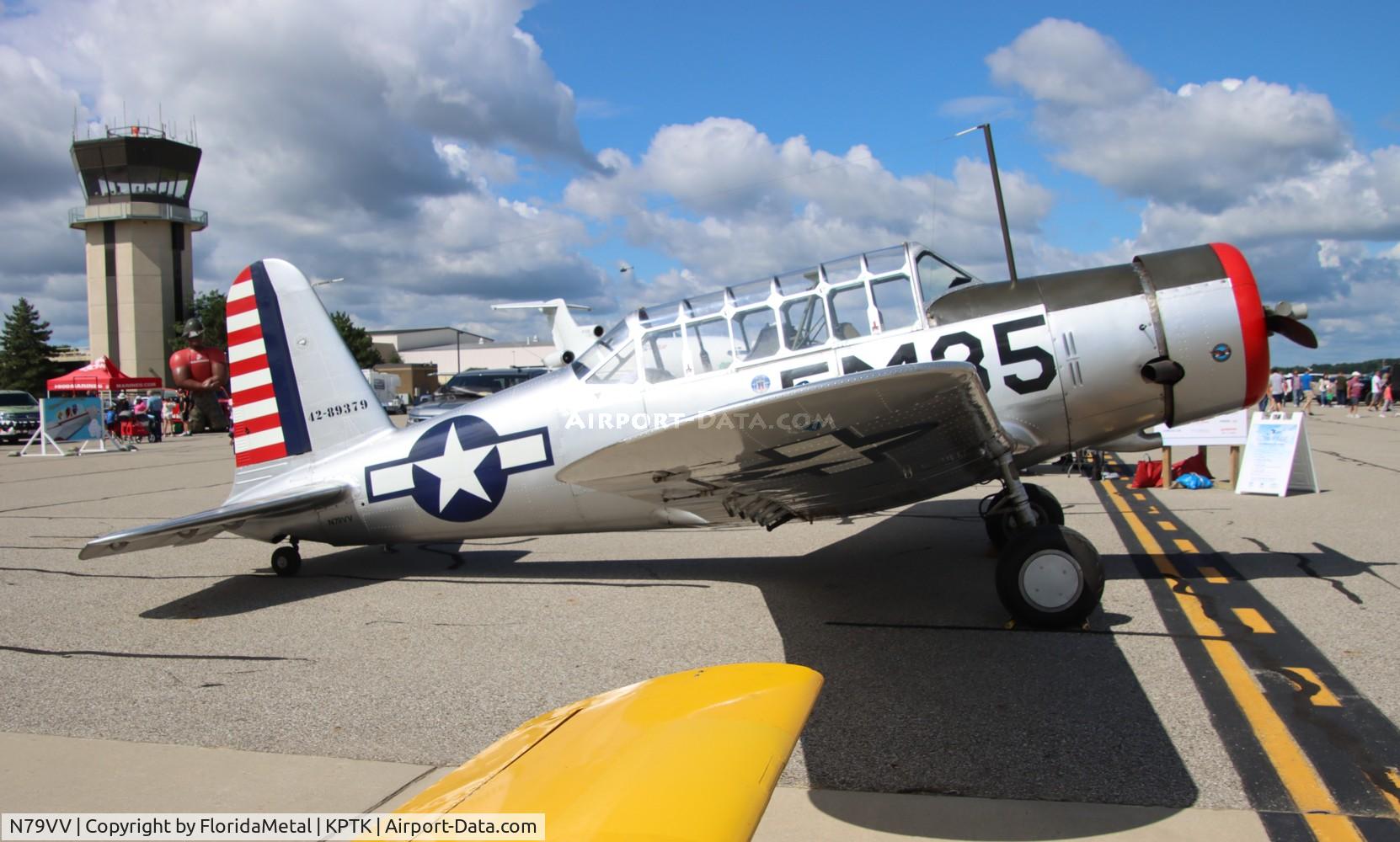 N79VV, 1942 Consolidated Vultee BT-13A C/N 11756, BT-13 zx 
