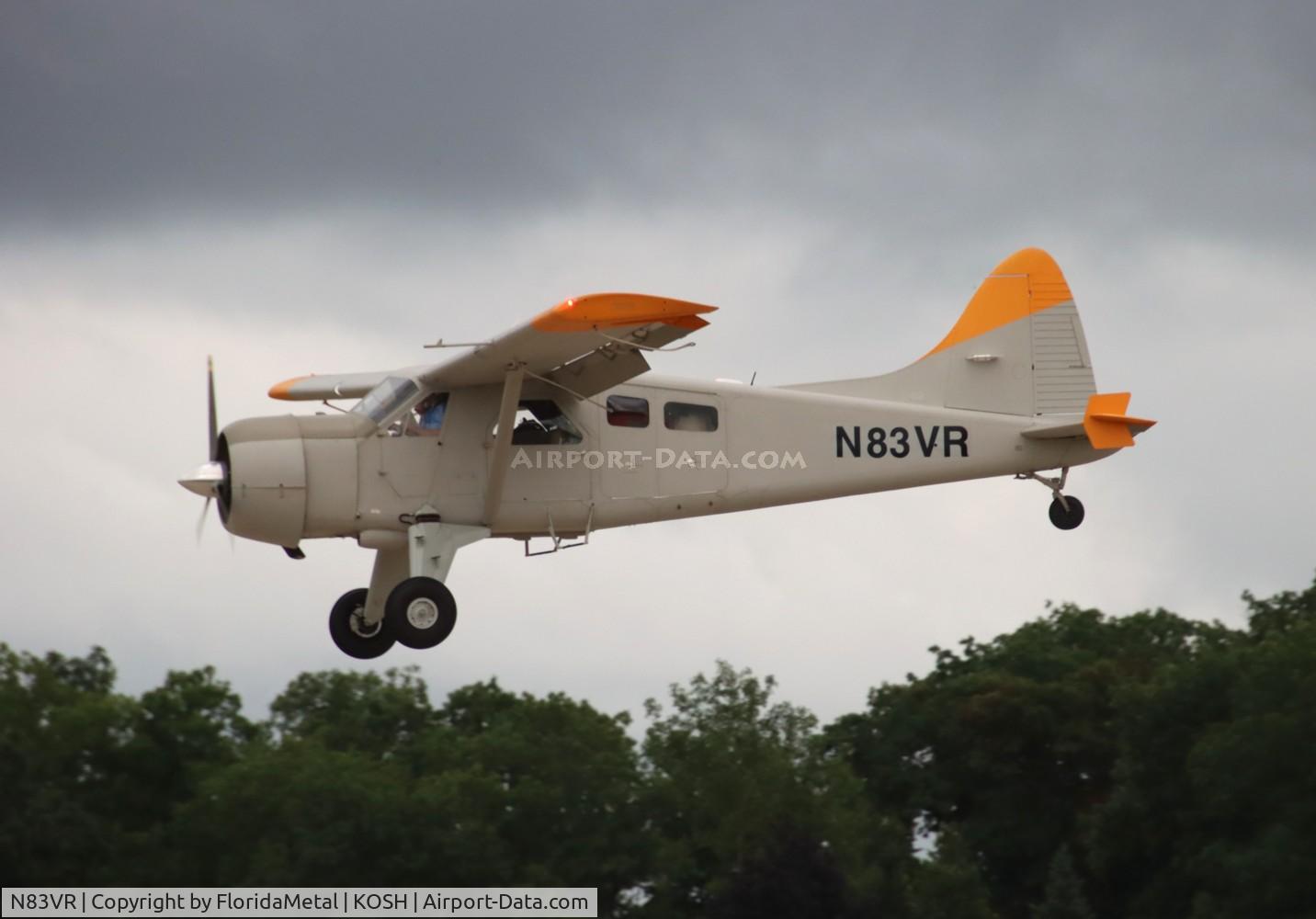 N83VR, De Havilland DHC-2 Beaver Mk.1 (L20A) C/N 1613, DHC-2 zx 