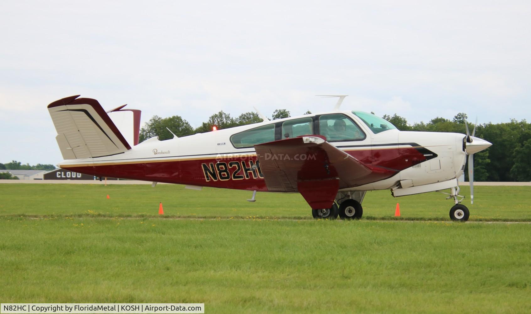 N82HC, 1974 Beech V35B Bonanza C/N D-9584, Bonanza 35 zx