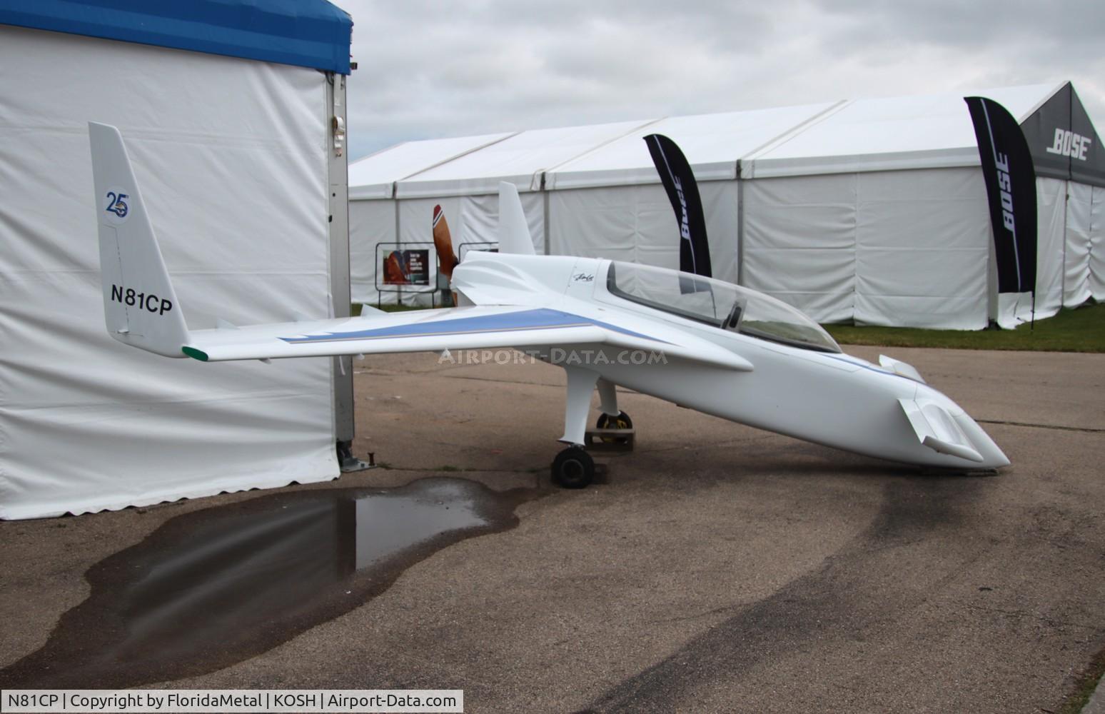 N81CP, 1987 Rutan VariEze C/N 2138, Rutan VariEze zx