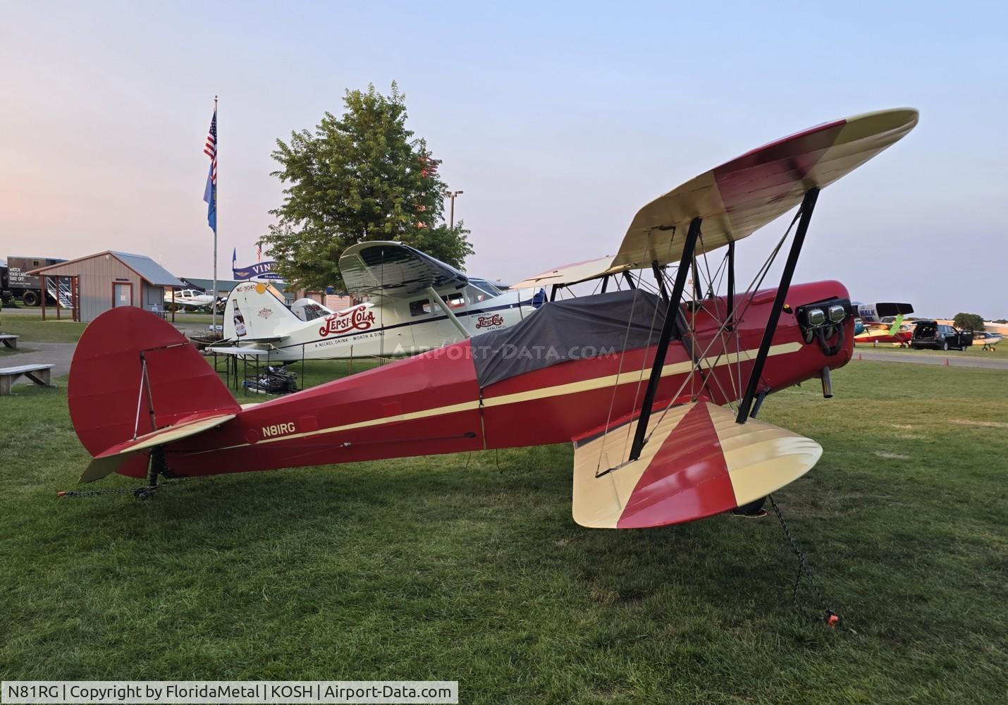 N81RG, 1958 Stampe-Vertongen SV-4C C/N 1089, Stampe SV-4 zx 