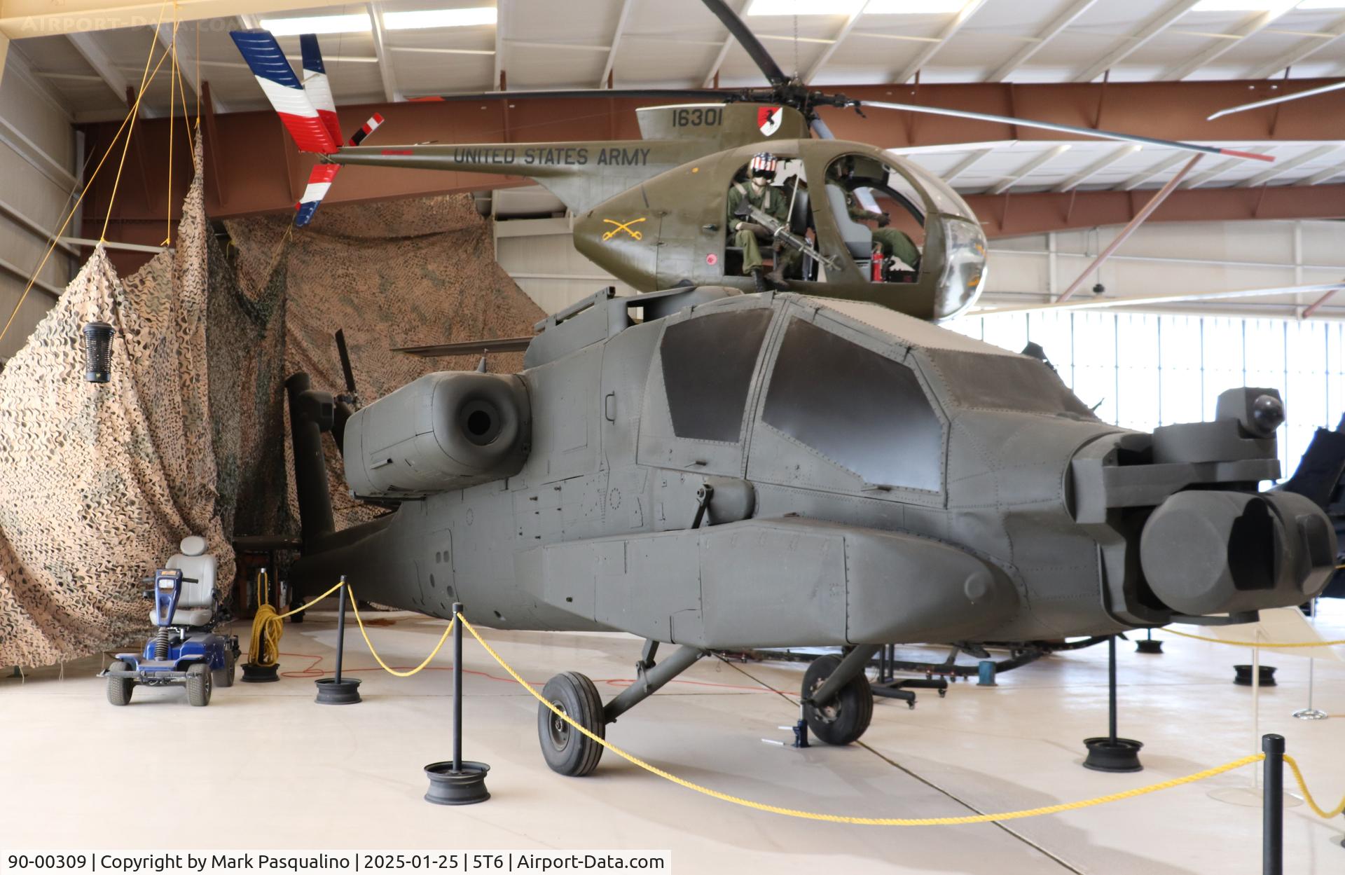 90-00309, 1990 McDonnell Douglas AH-64A Apache C/N PV705, McDonnell Douglas AH-64A Apache