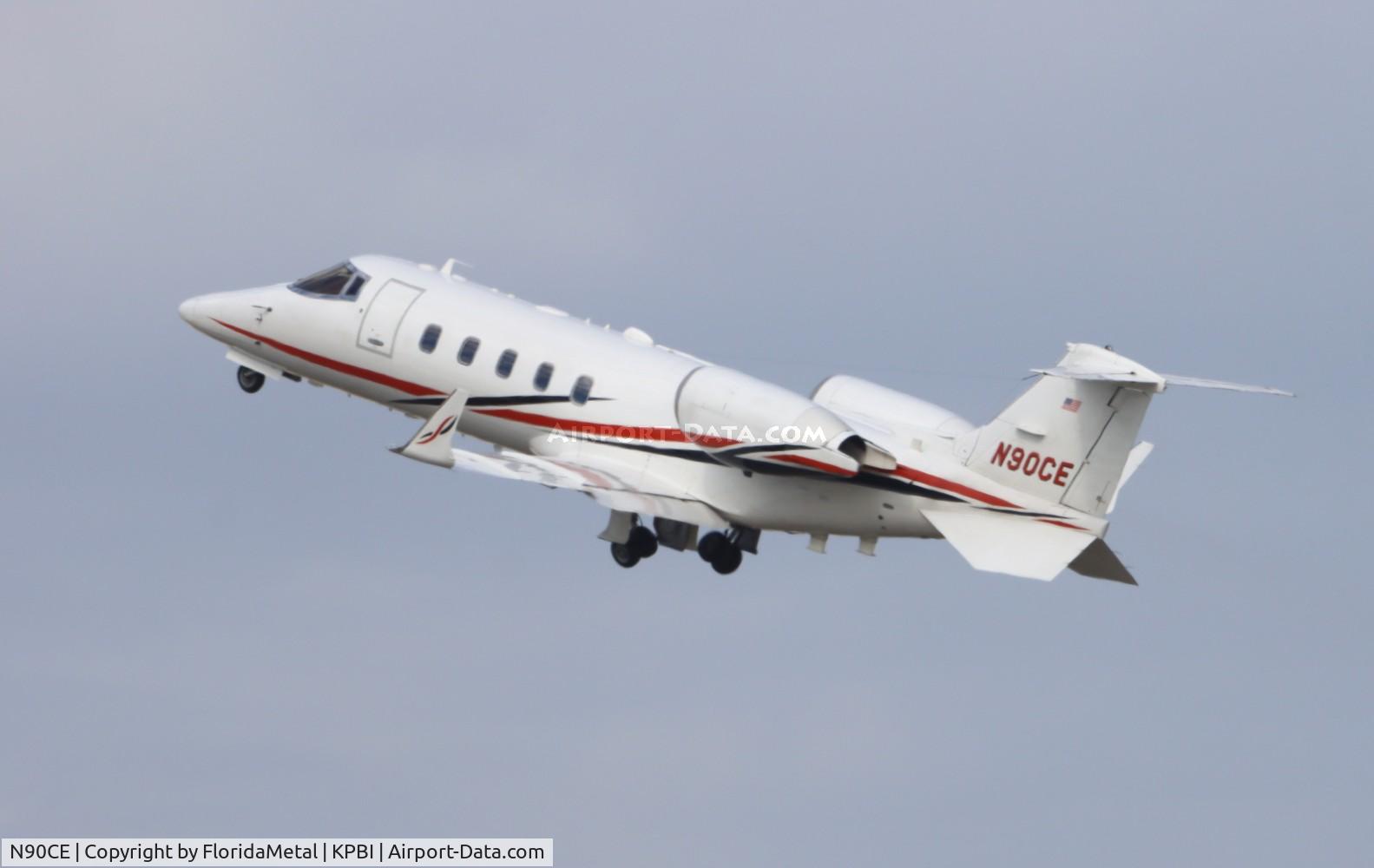 N90CE, 2010 Learjet 60XR C/N 60-392, Lear 60 zx pbi-aik 
