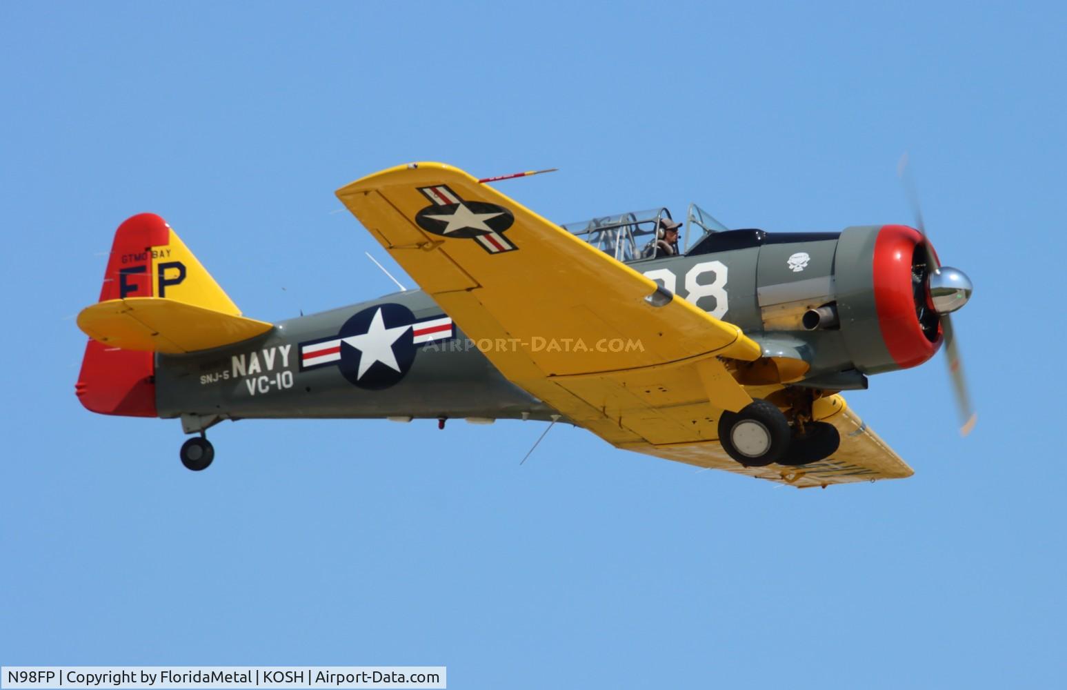 N98FP, 1944 North American AT-6G Texan C/N 7695, T-6 zx 