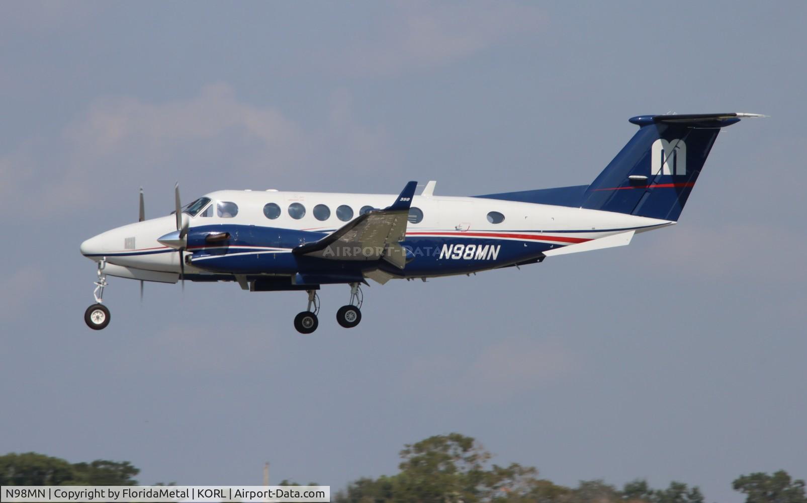 N98MN, 1992 Beech B300 King Air C/N FL-88, KingAir 300 zx hfd-orl