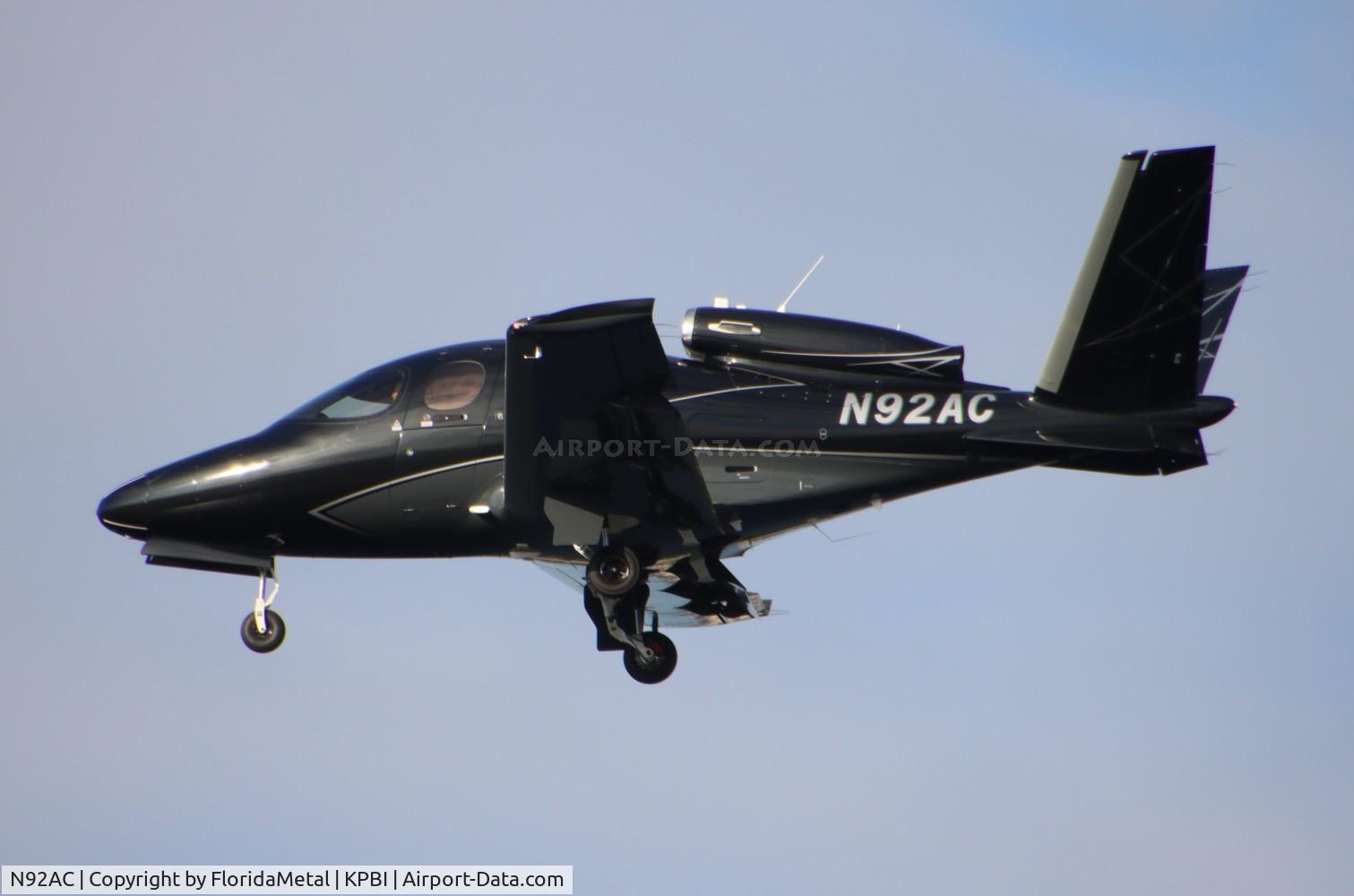 N92AC, 2024 Cirrus SF-50 Vision G2 C/N 0588, SF50 zx cha-pbi