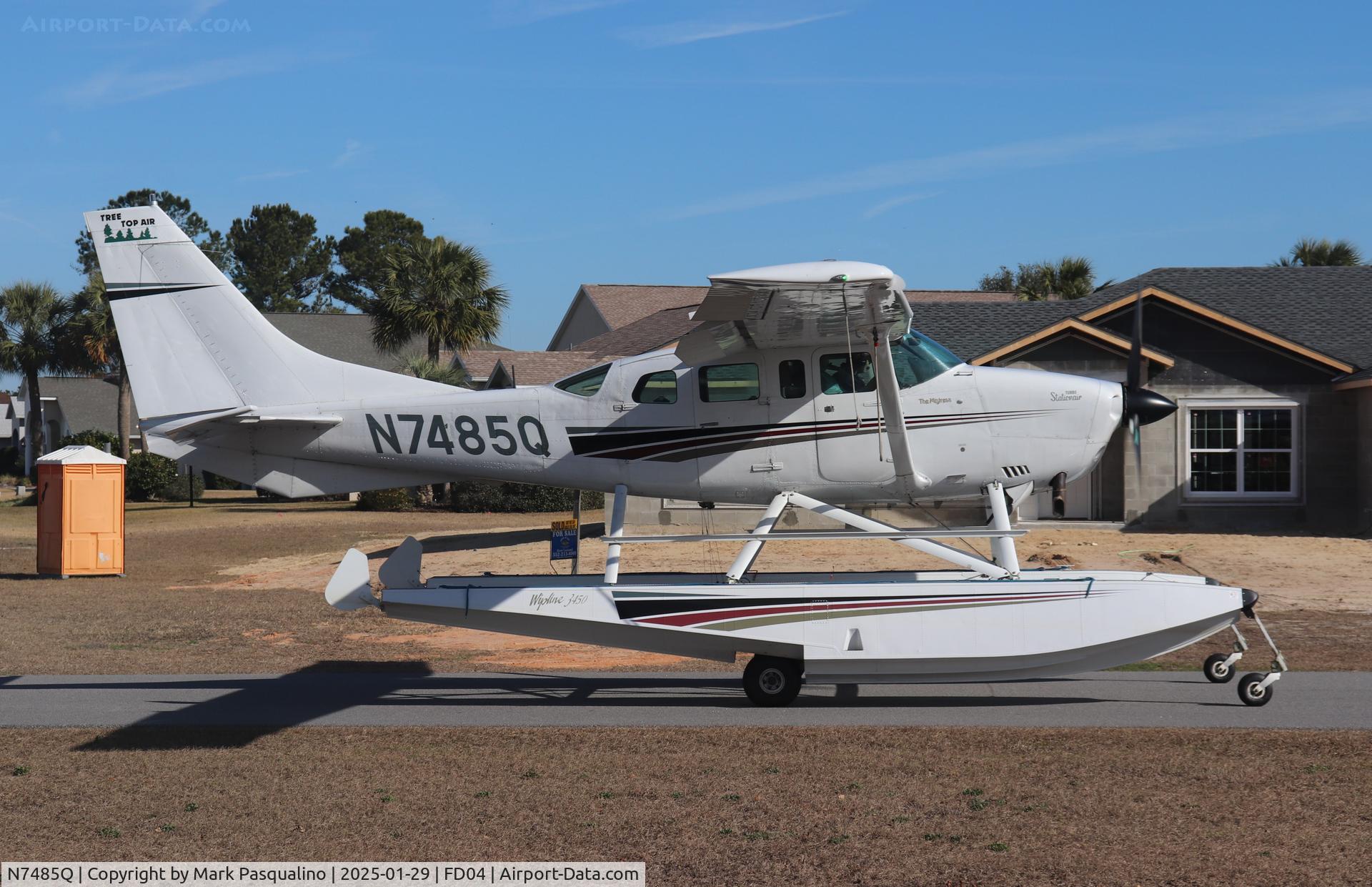 N7485Q, 1973 Cessna TU206F Turbo Stationair C/N U20602220, Cessna TU206F